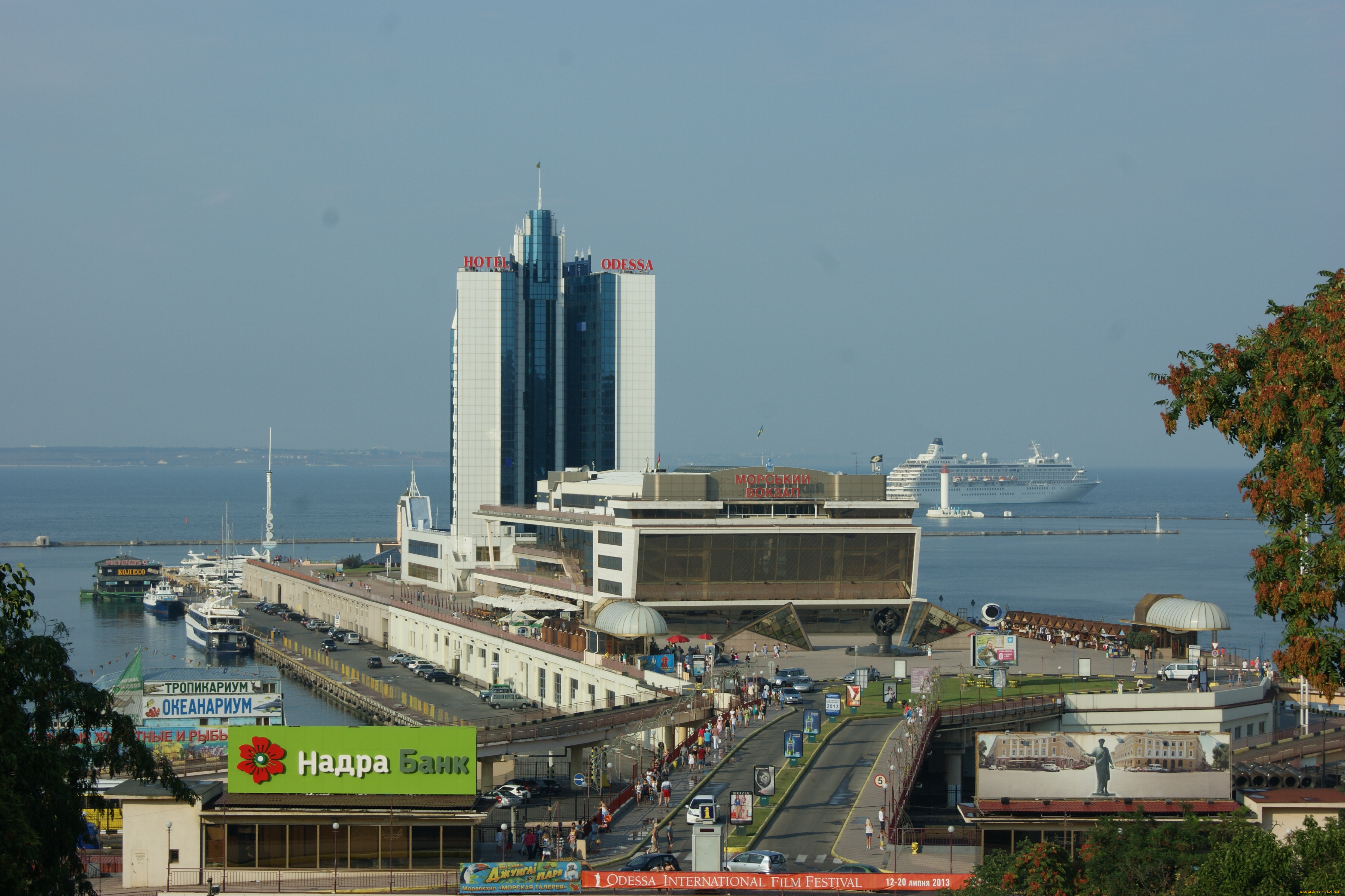 одесса, морской, вокзал, города, улицы, площади, набережные, море, корабли, небо