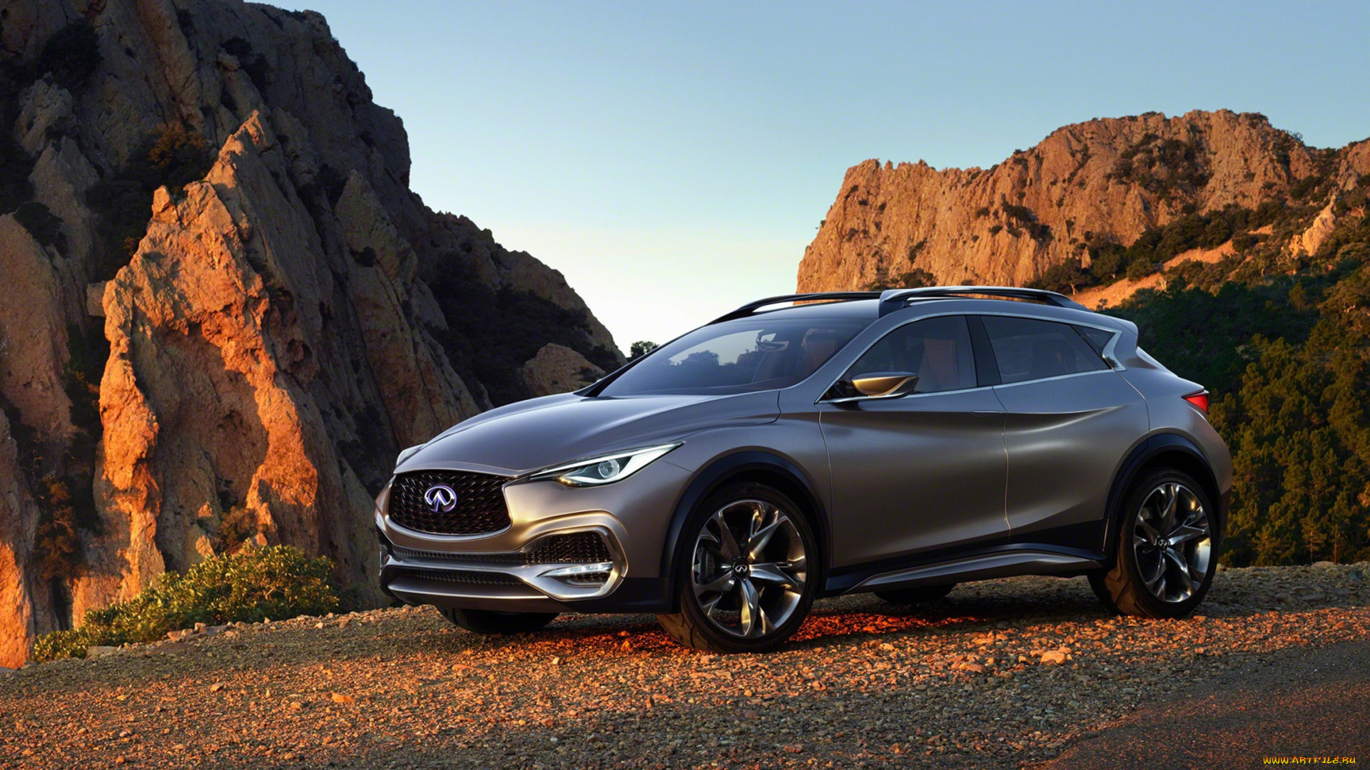 infiniti, qx30, concept, 2015, автомобили, infiniti, crossover, 2015, concept, qx30