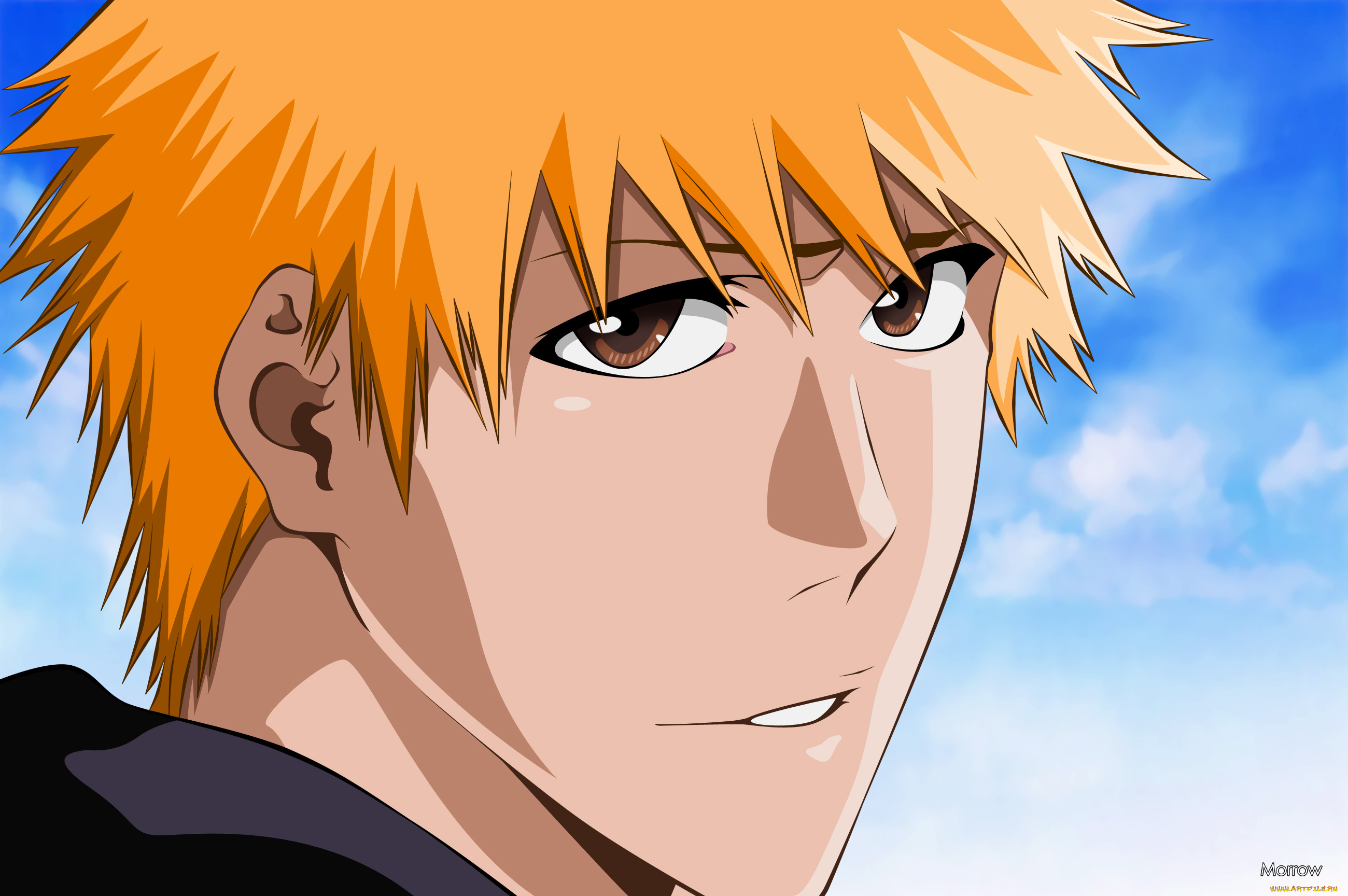 аниме, bleach, kurosaki