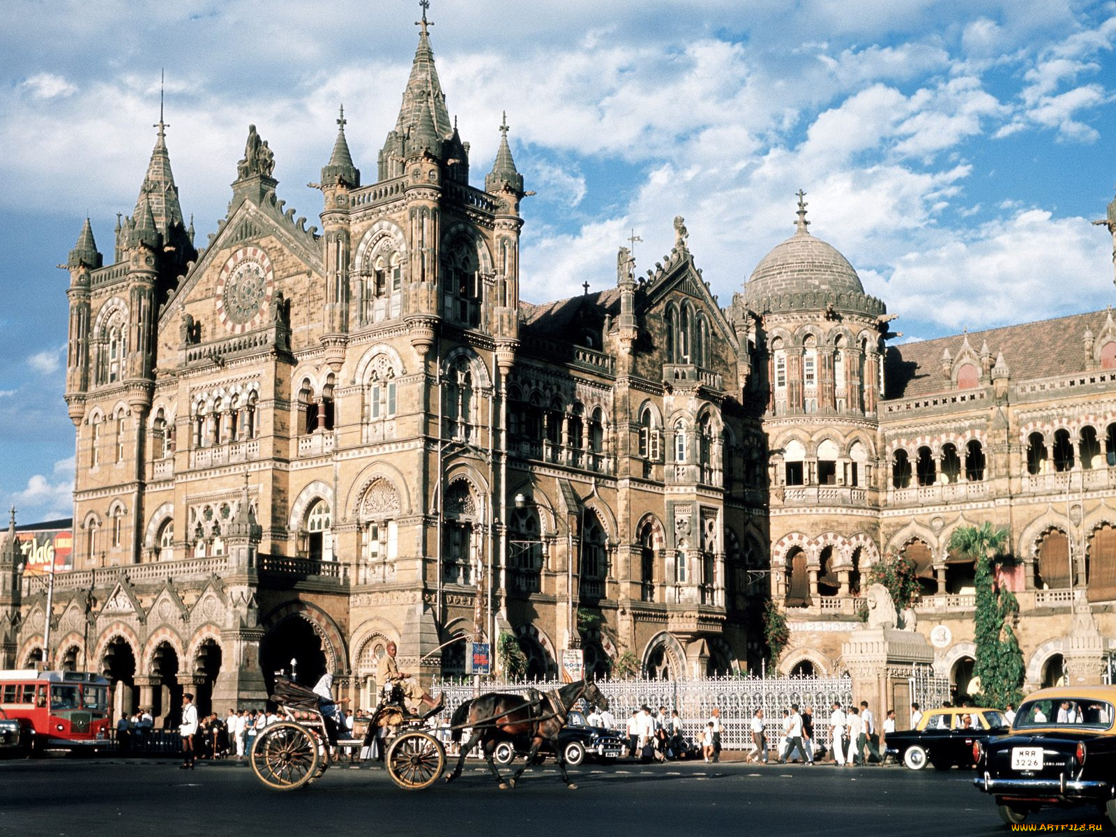 victoria, terminus, bombay, india, города