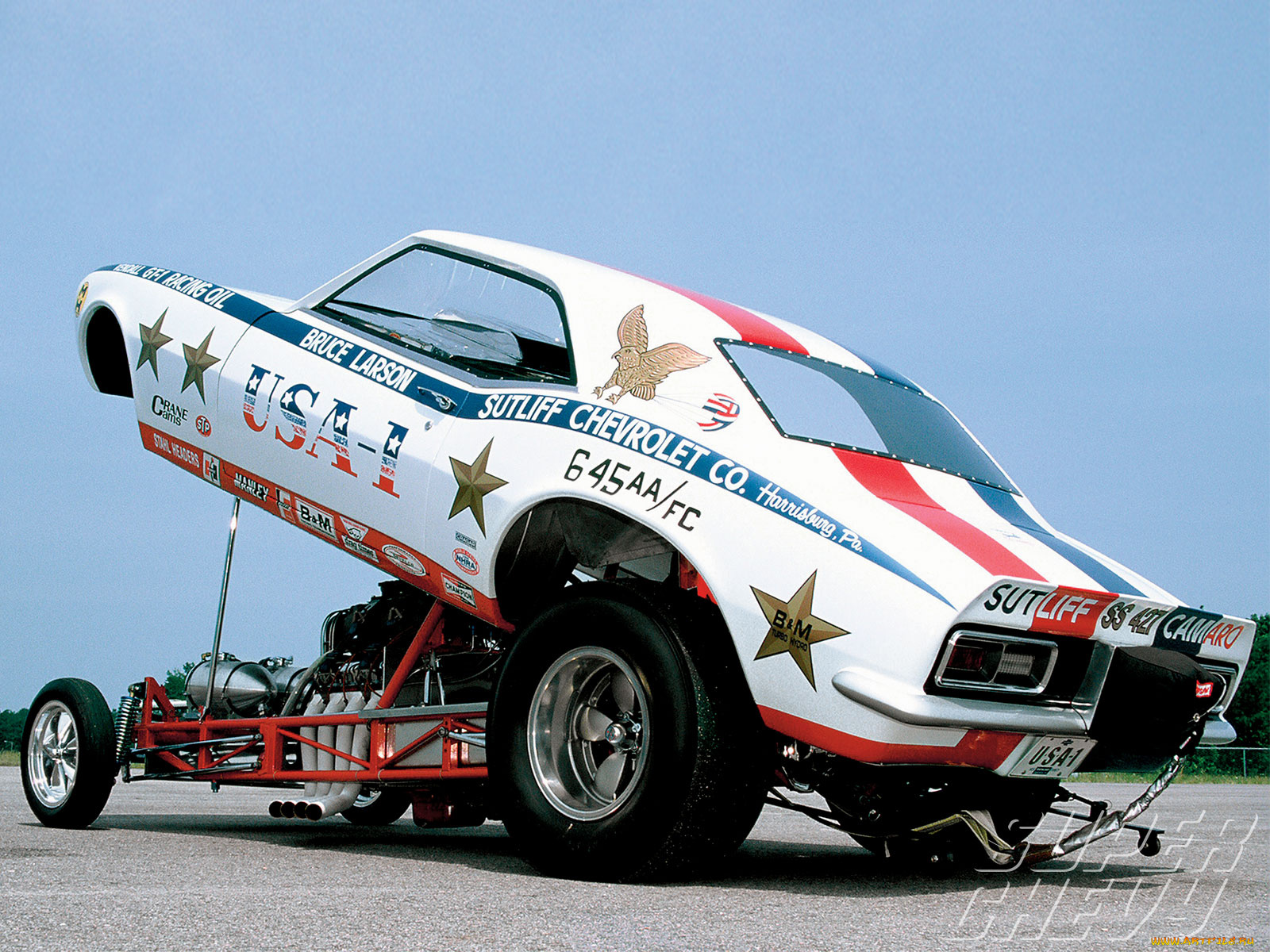 1968, chevy, camaro, автомобили, hotrod, dragster