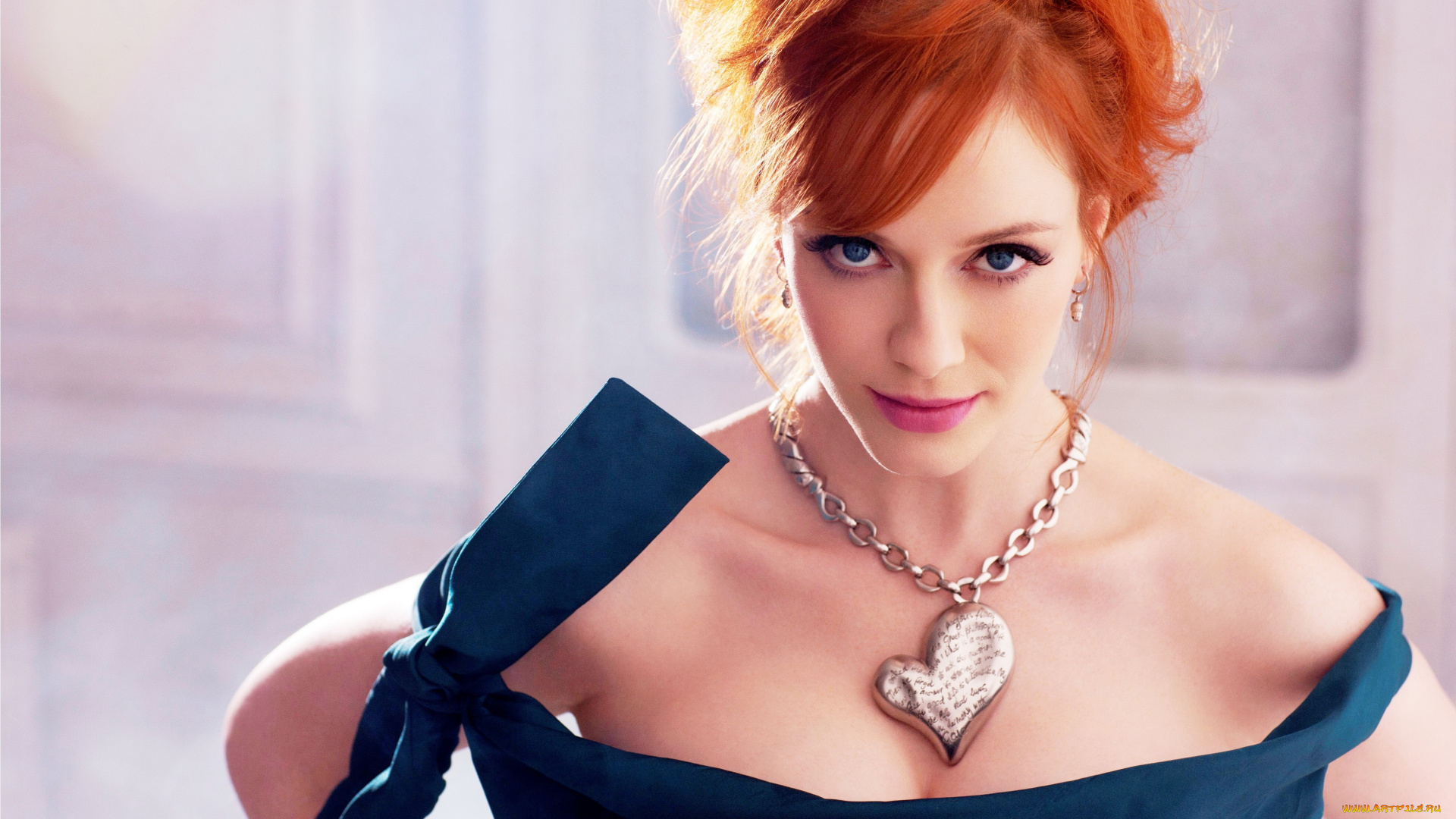 Christina, Hendricks, девушки, актриса