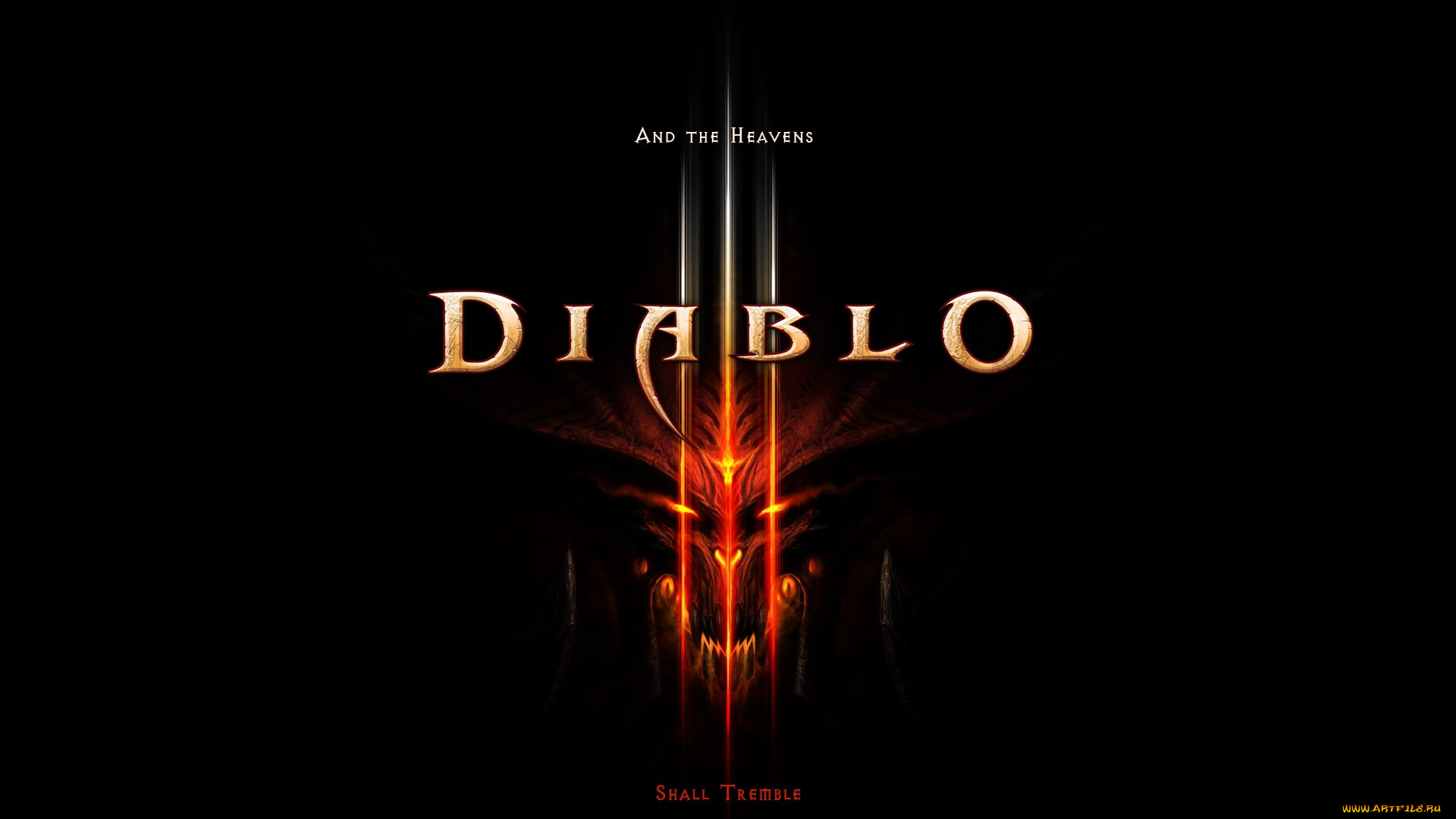 видео, игры, diablo, iii, картуш