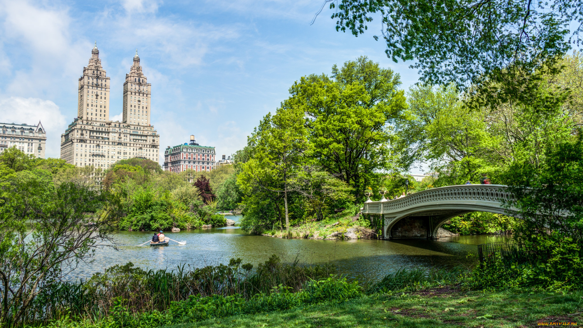 central, park, new, york, города, нью-йорк, , сша, парк