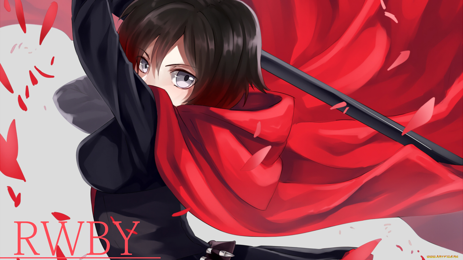 аниме, rwby, девушка