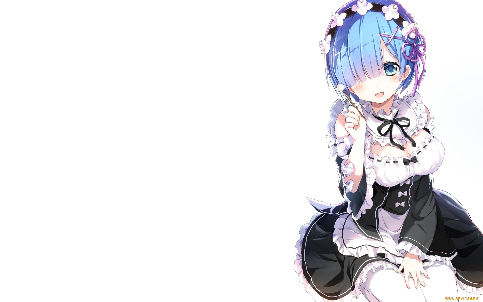 аниме, re, , zero, kara, hajimeru, isekai, seikatsu, фон, взгляд, девушка