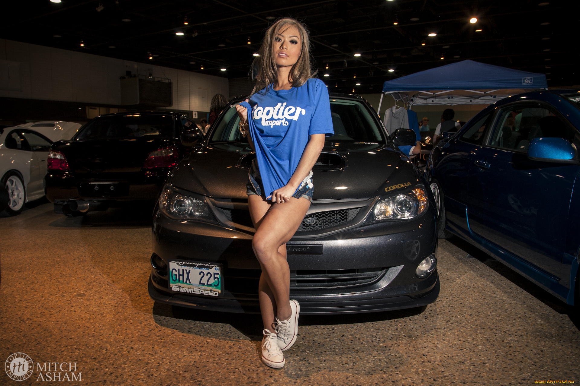 автомобили, авто, девушками, donnah, pham, subaru, wrx