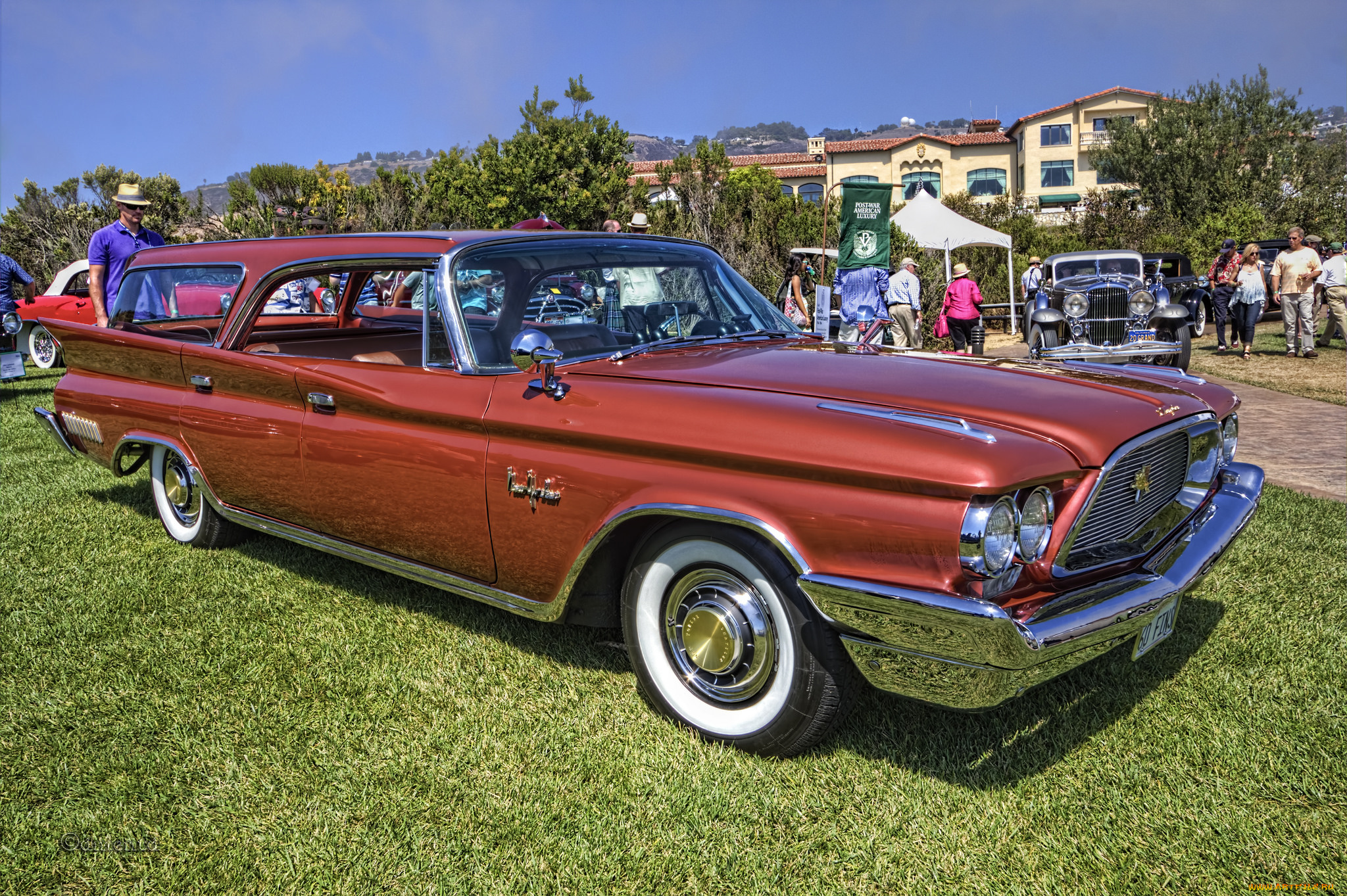 1960, chrysler, new, yorker, station, wagon, автомобили, выставки, и, уличные, фото, выставка, автошоу