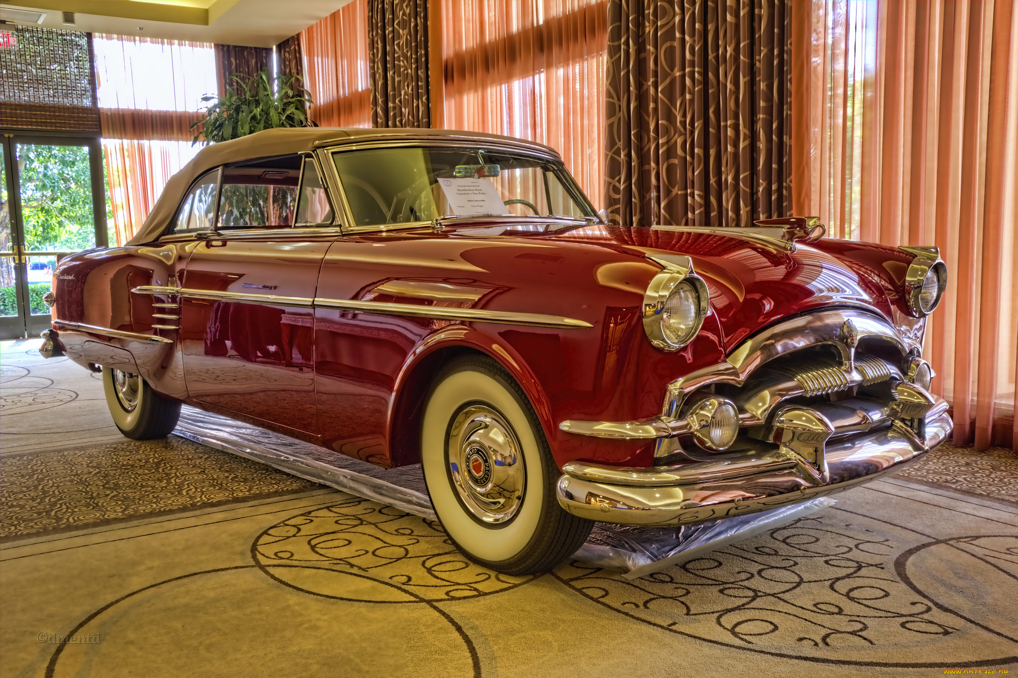 1954, packard, convertible, автомобили, выставки, и, уличные, фото, выставка, автошоу