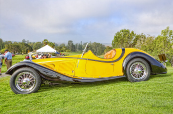 обоя 1934 voisin c27 grand sport figoni roadster, автомобили, выставки и уличные фото, автошоу, выставка