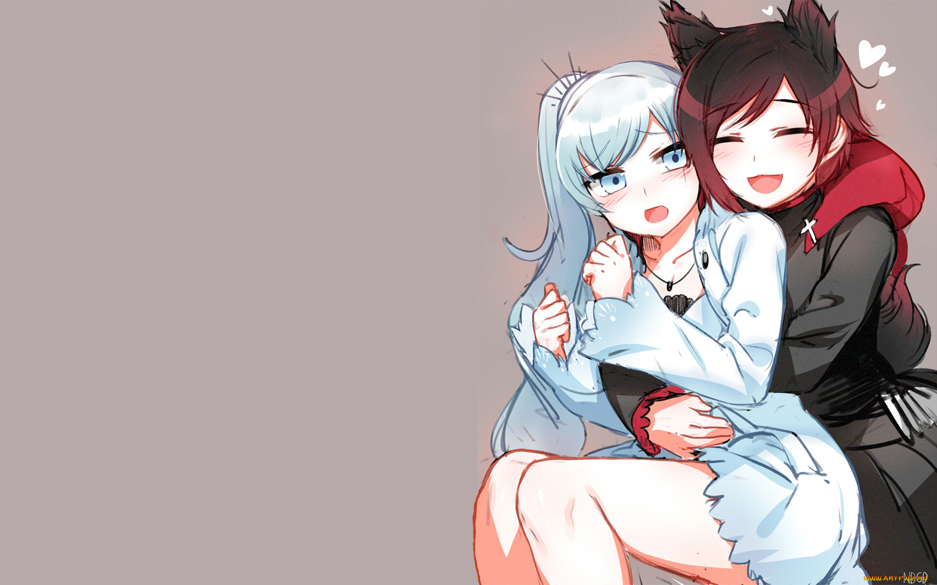 аниме, rwby, девушки