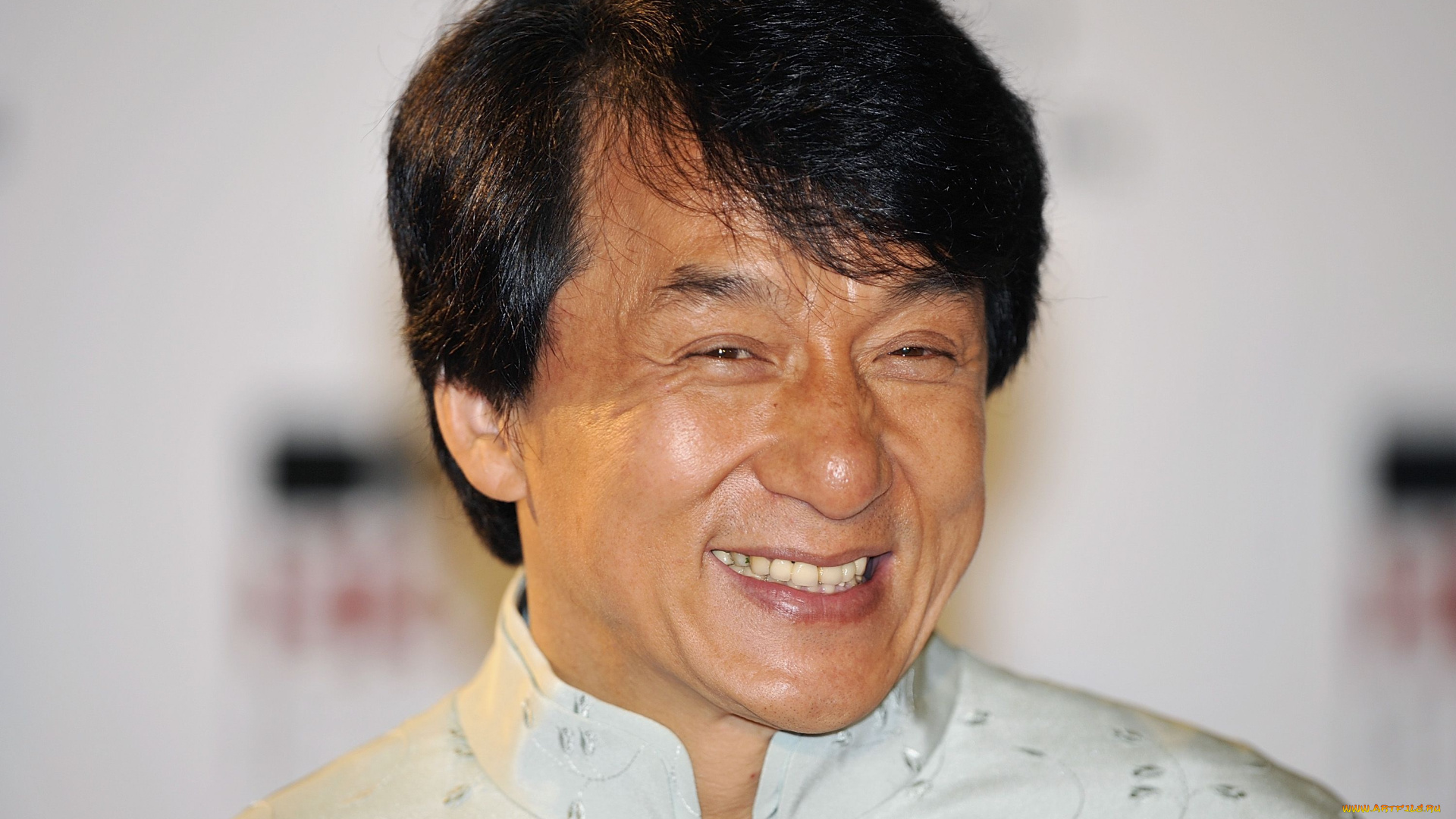 мужчины, jackie, chan, актер, лицо, улыбка