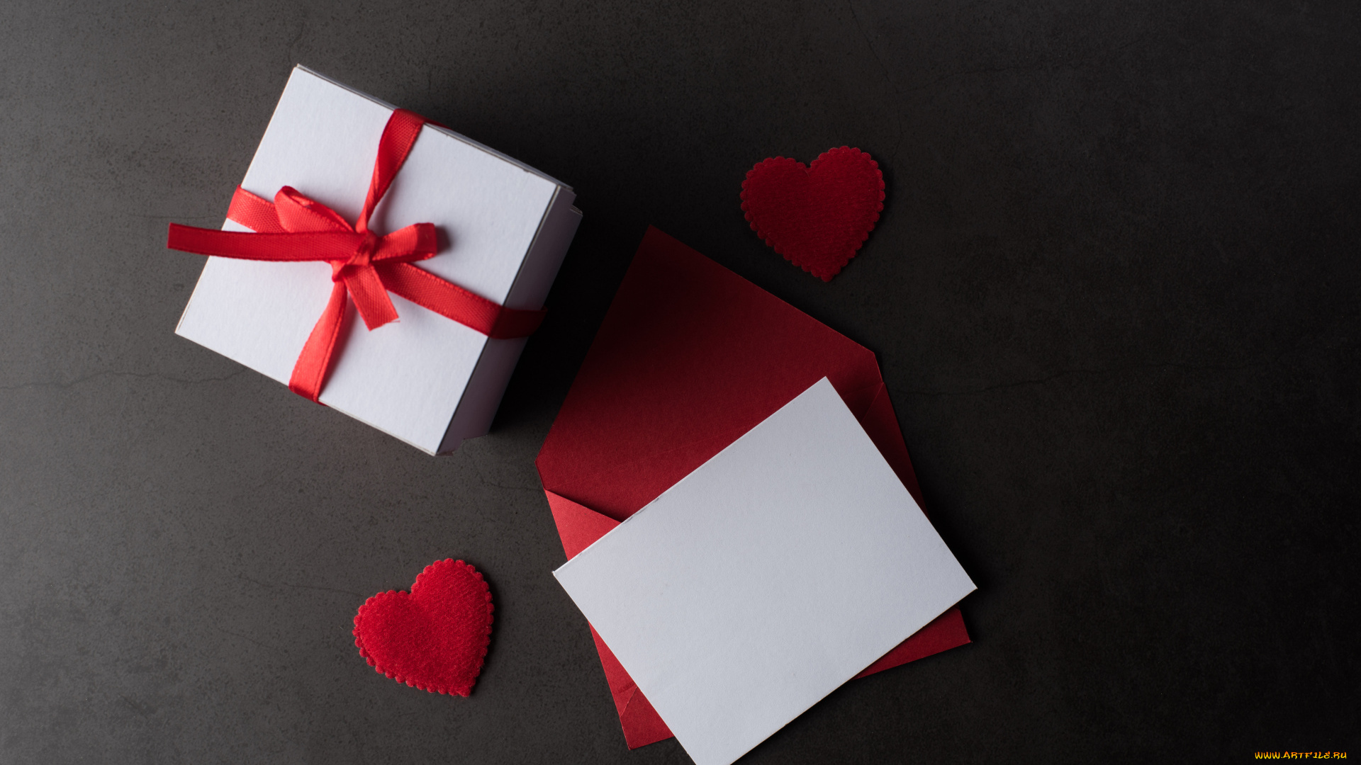 праздничные, подарки, и, коробочки, коробка, подарок, конверт, сердечки