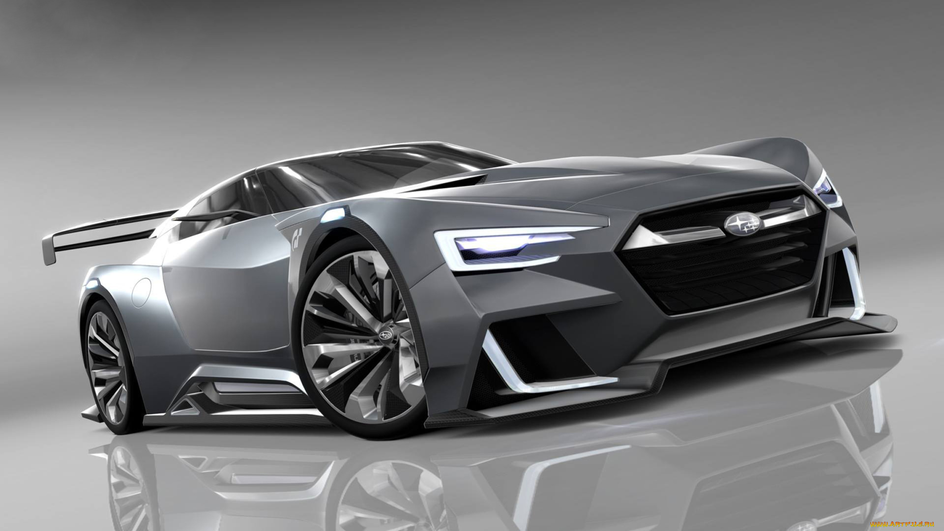 subaru, viziv, gt, vision, gran, turismo, concept, 2014, автомобили, 3д, 2014, concept, vision, gran, turismo, gt, subaru, viziv