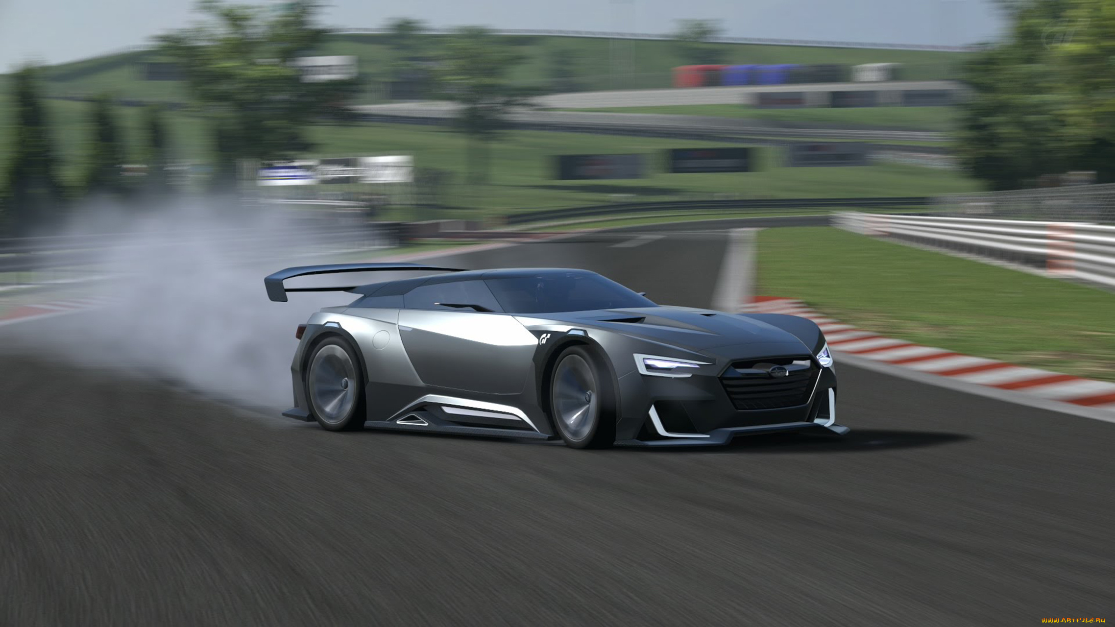 subaru, viziv, gt, vision, gran, turismo, concept, 2014, автомобили, 3д, viziv, gt, turismo, concept, 2014, vision, gran, subaru