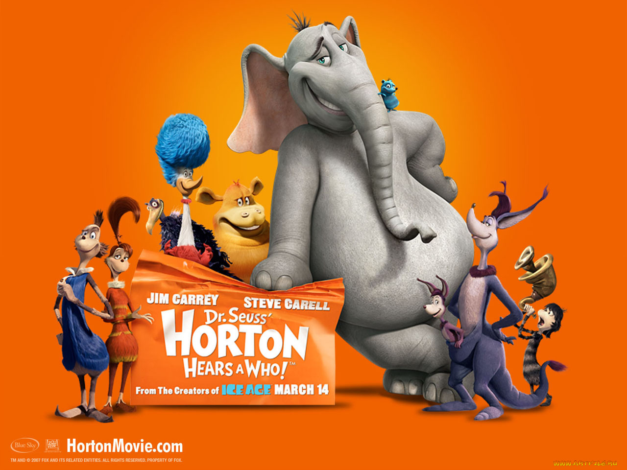 horton, hears, who, мультфильмы