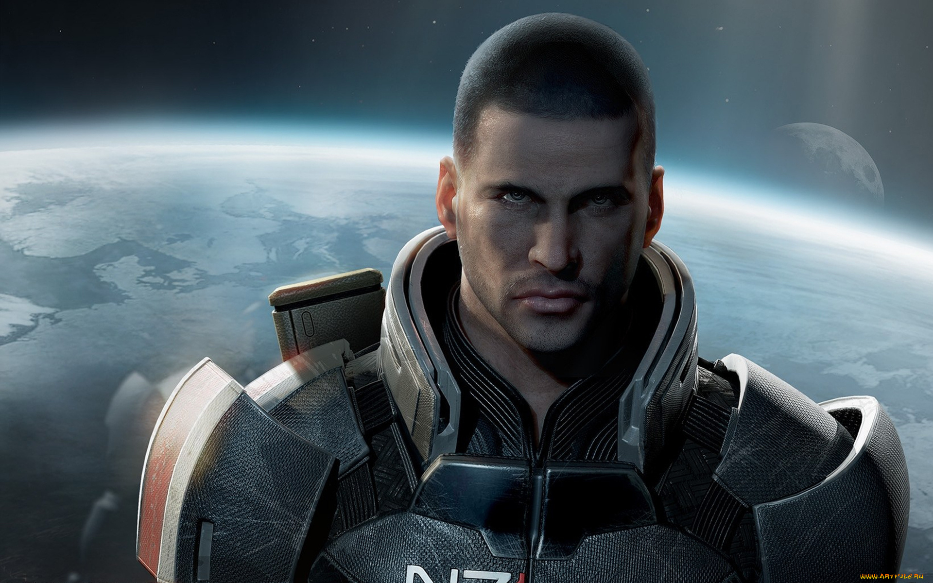 mass, effect, видео, игры, commander, shepard