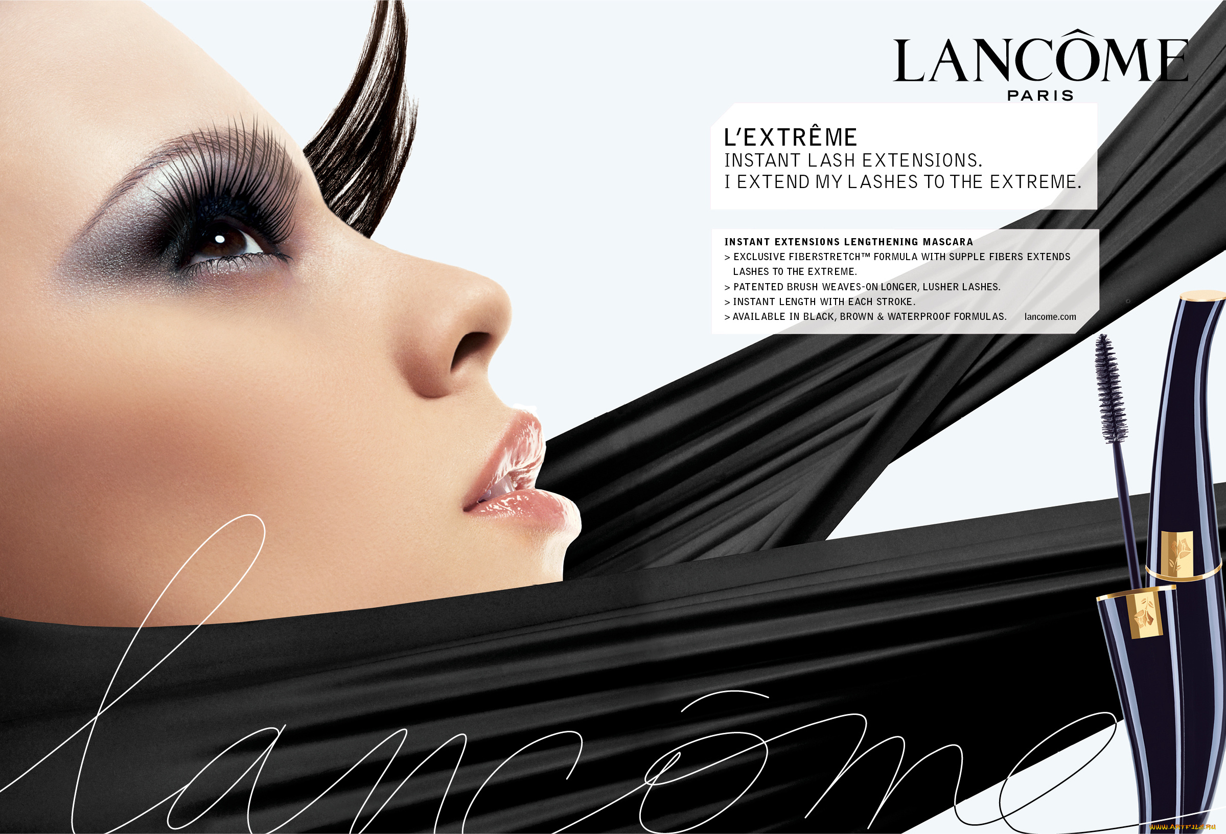 lancome, бренды, тушь