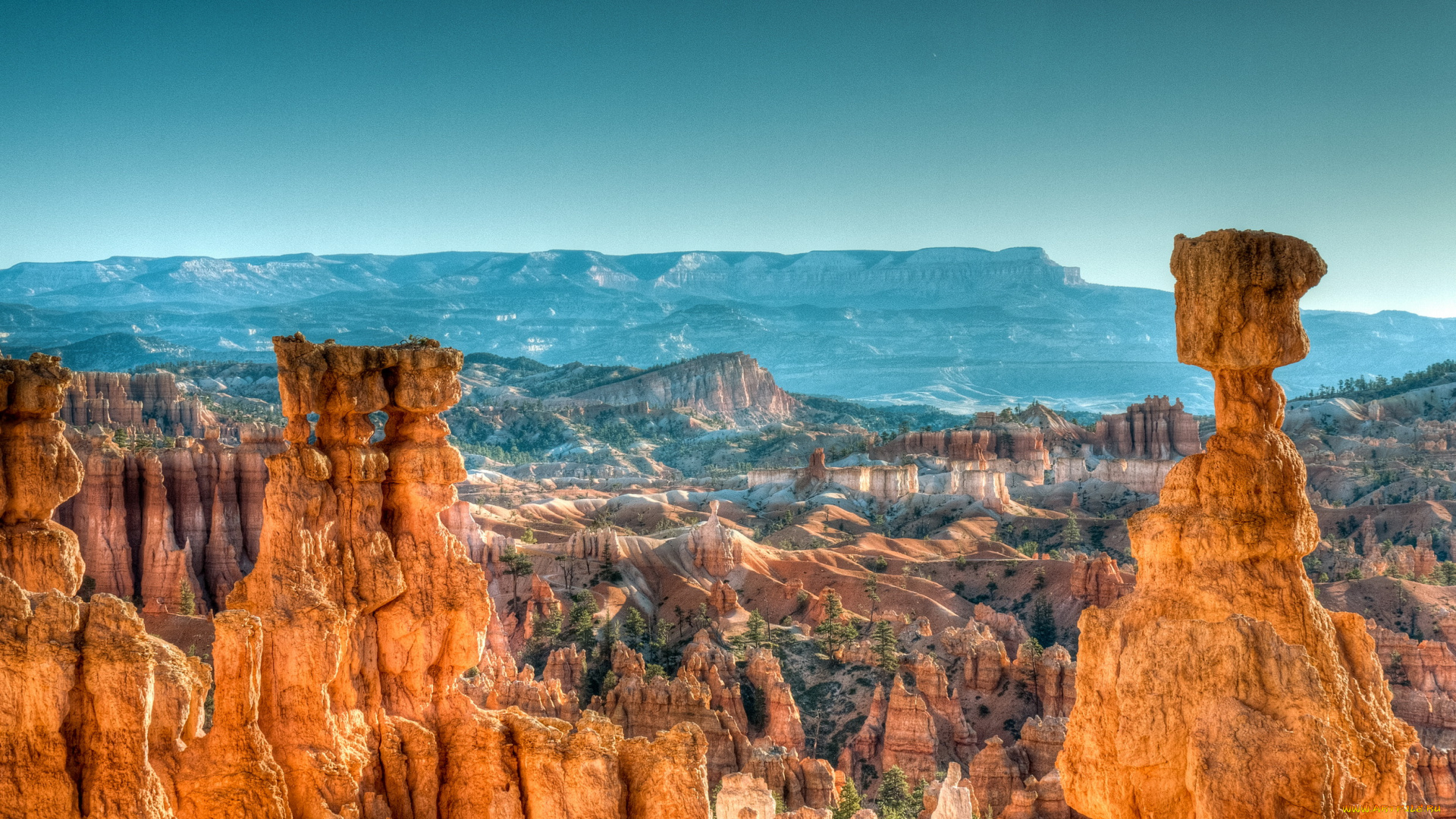 bryce, canyon, природа, горы, bryce, canyon, каньон, парк