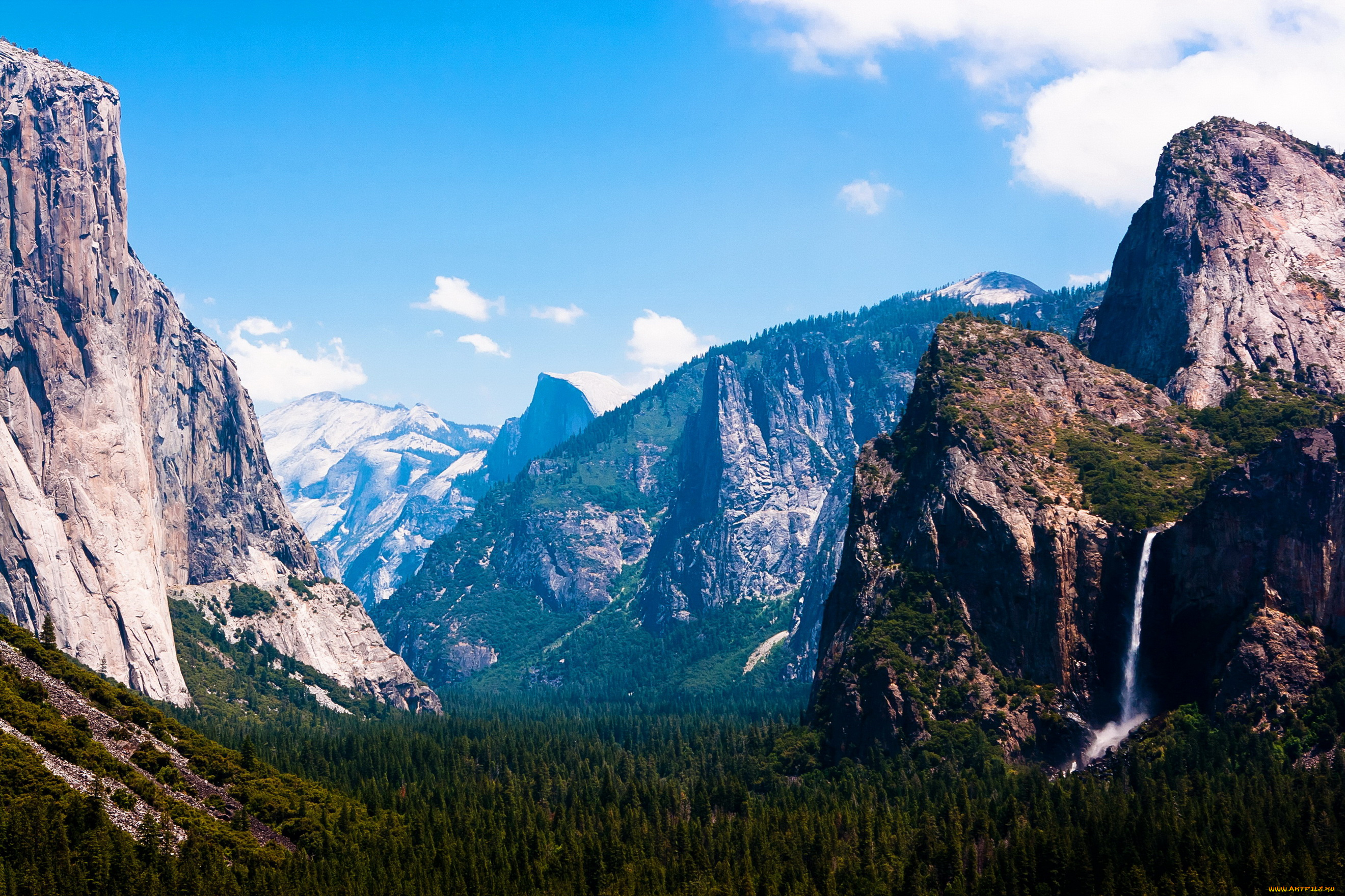 yosemite, national, park, природа, горы, yosemite, national, park, парк, лес