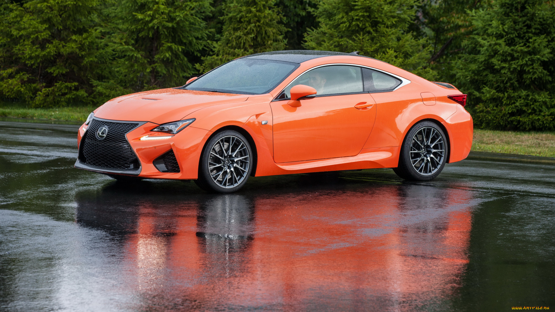 2015, lexus, rc, f, автомобили, lexus, металлик, оранжевый