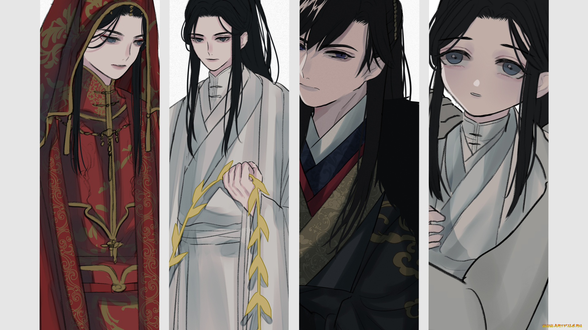 аниме, the, husky, and, his, white, cat, shizun, the, husky, and, his, white, cat, shizun