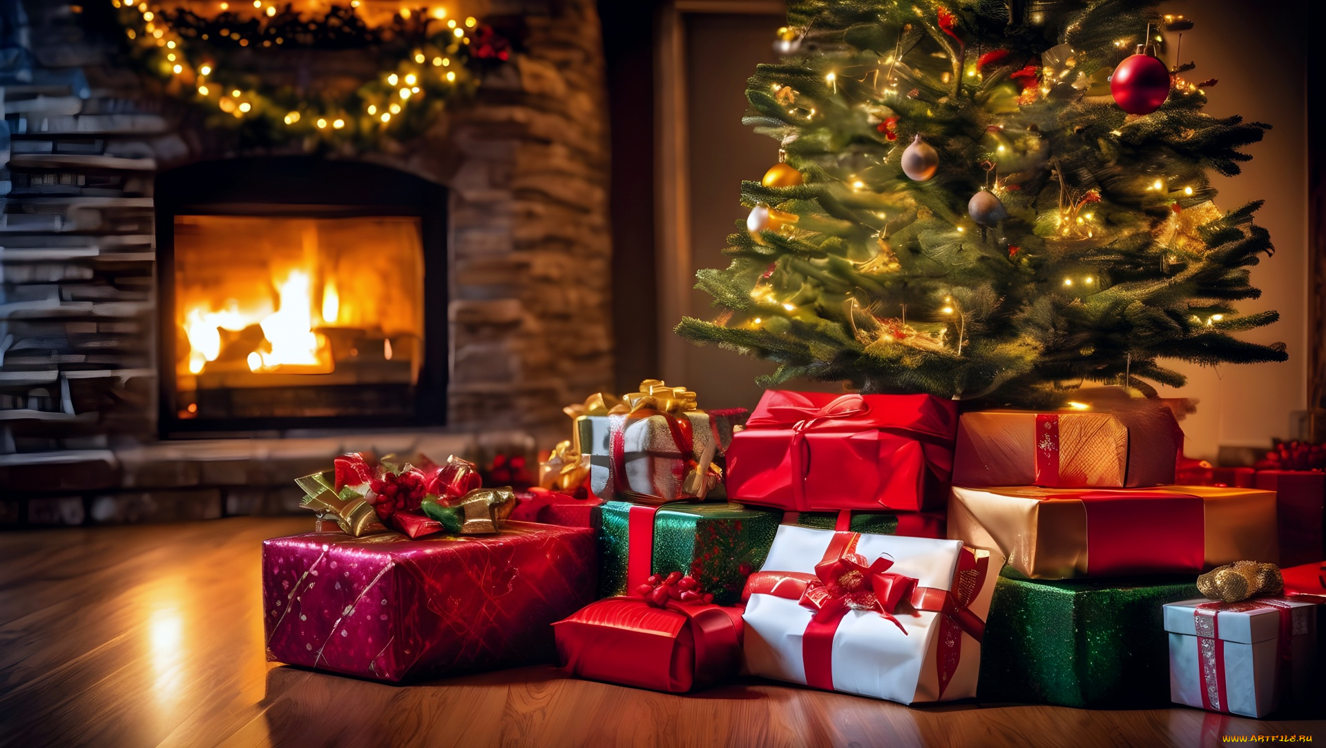 праздничные, подарки, и, коробочки, банты, подарки, ленты