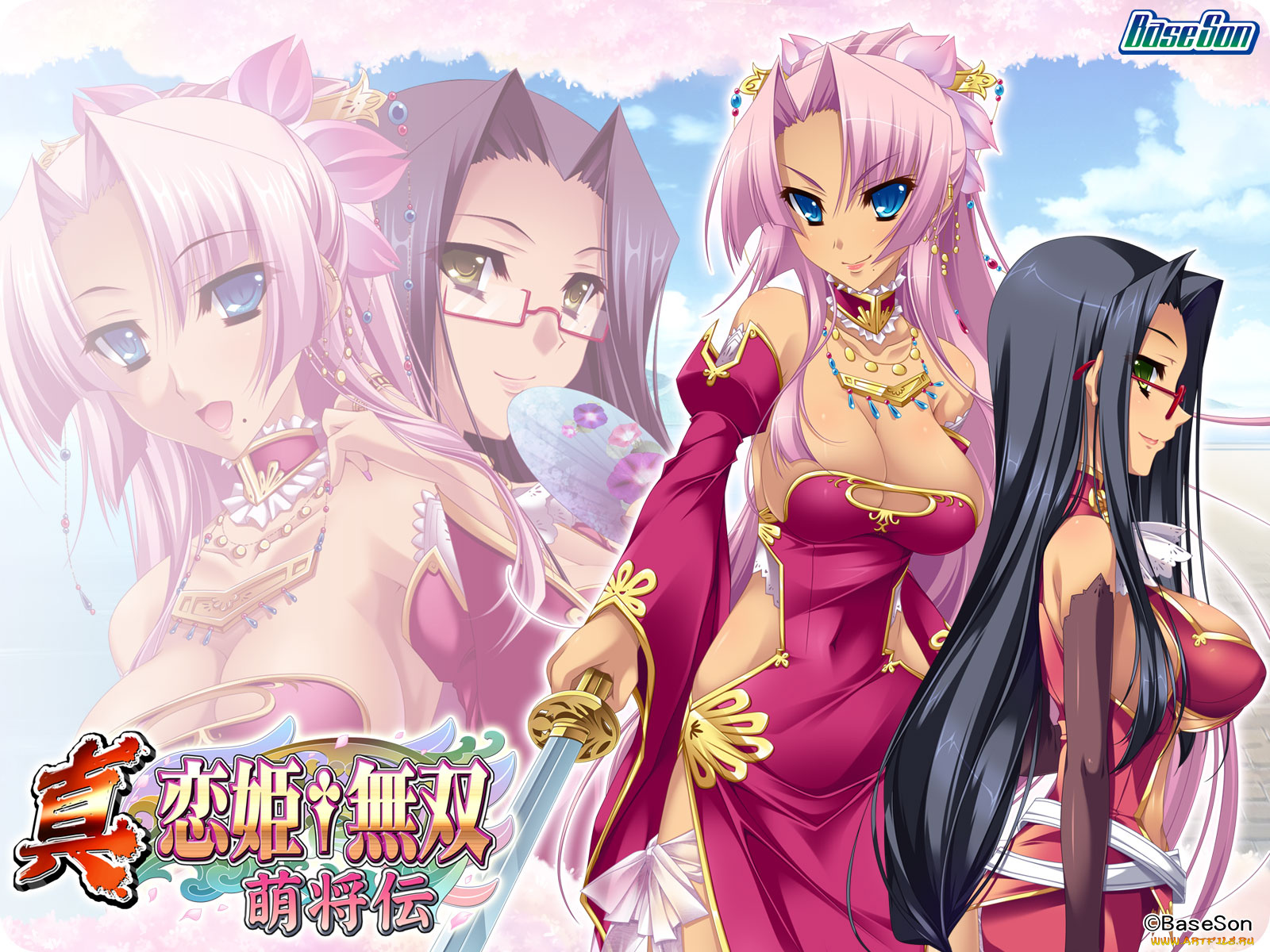 аниме, koihime, musou