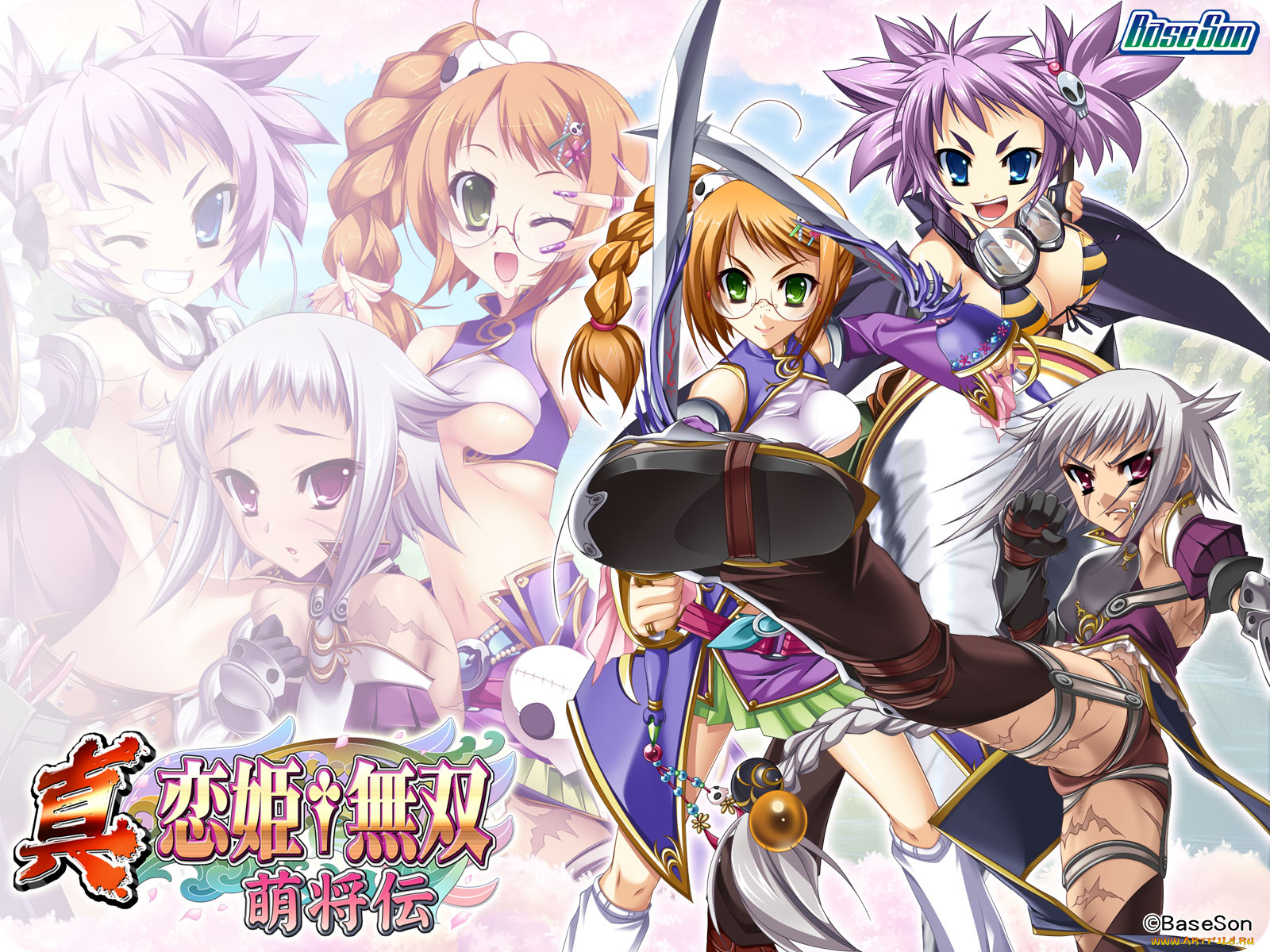 аниме, koihime, musou