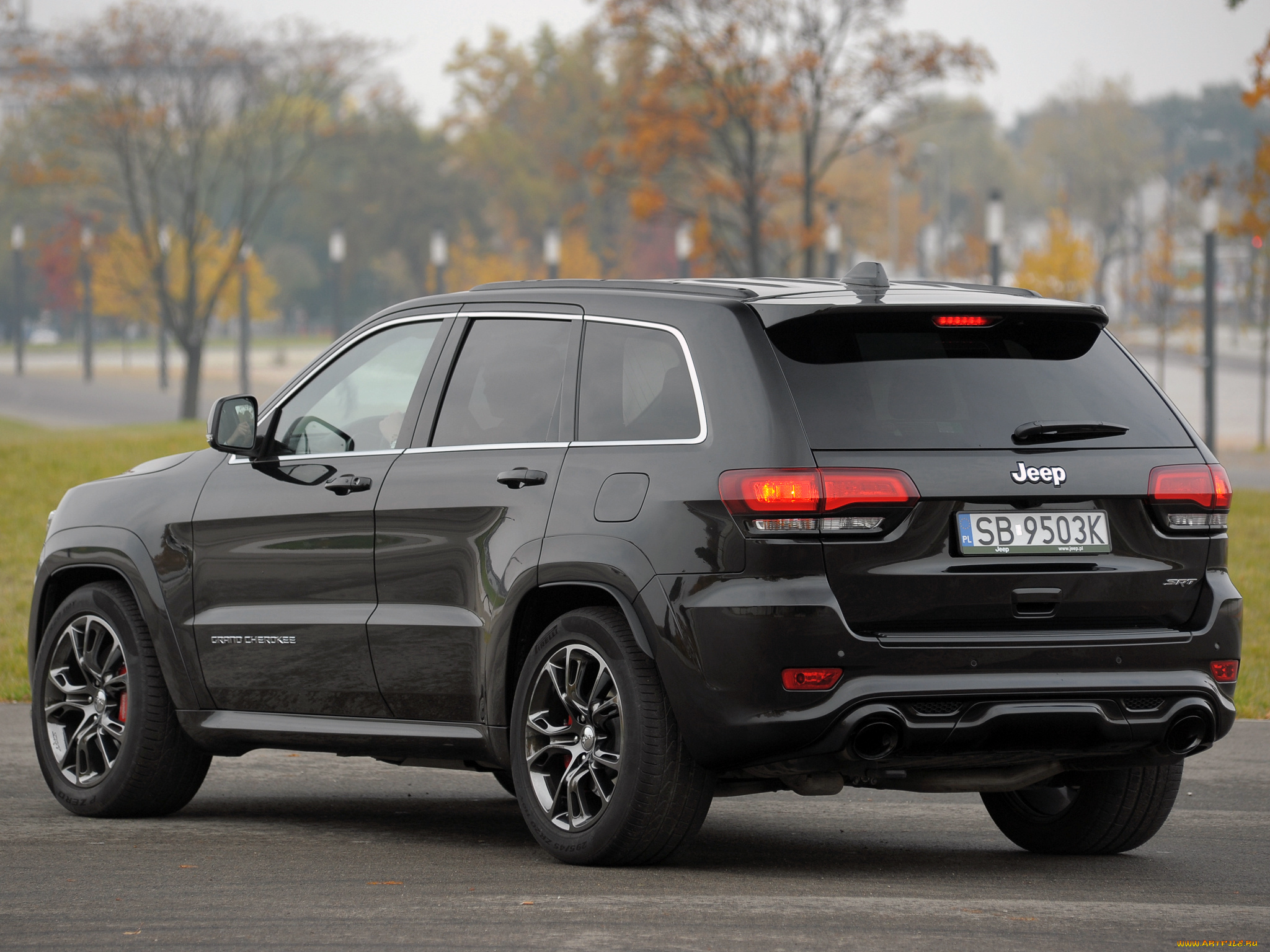 автомобили, jeep, srt, cherokee, grand, eu-spec, темный