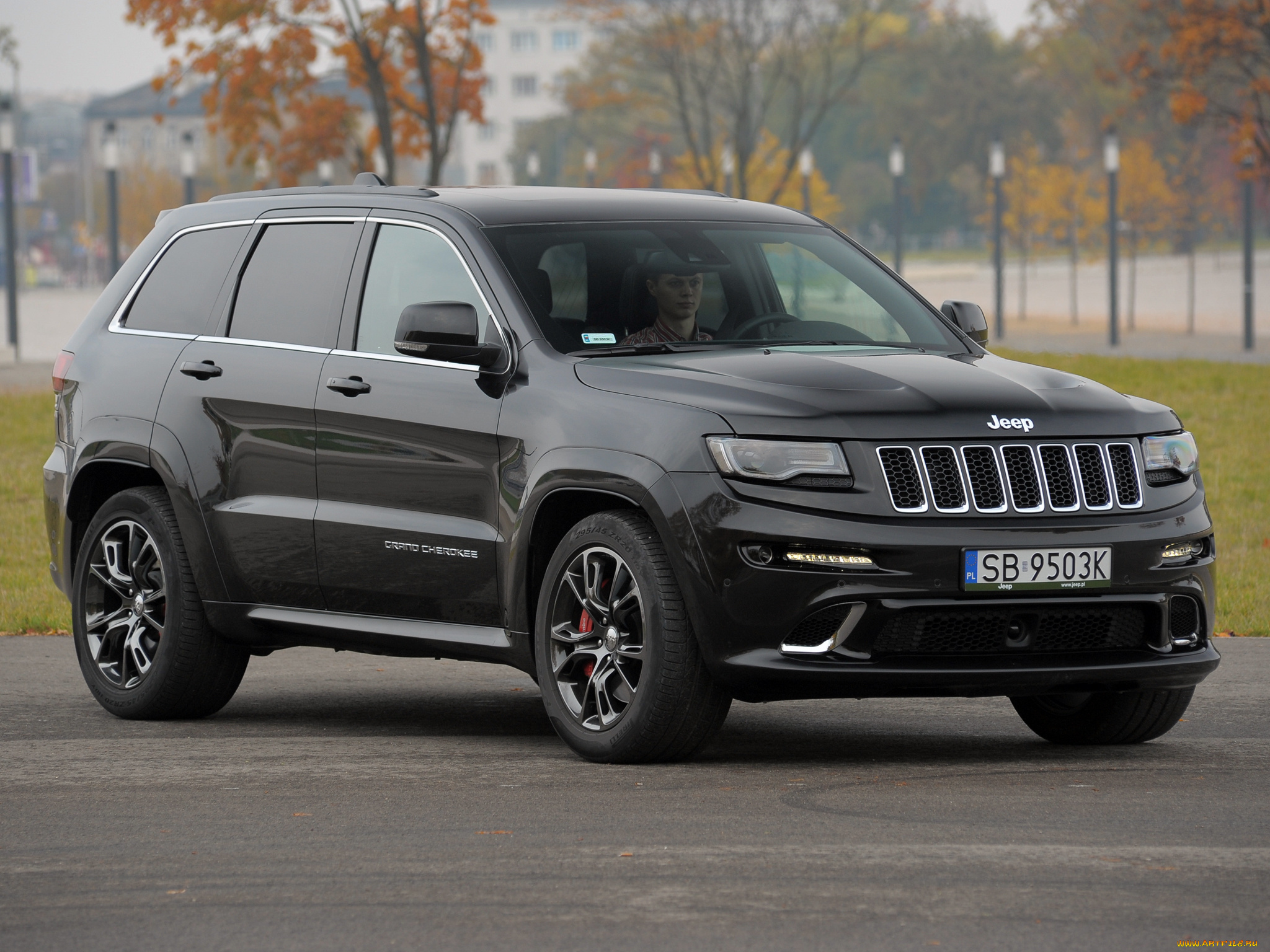 автомобили, jeep, srt, cherokee, grand, темный, eu-spec