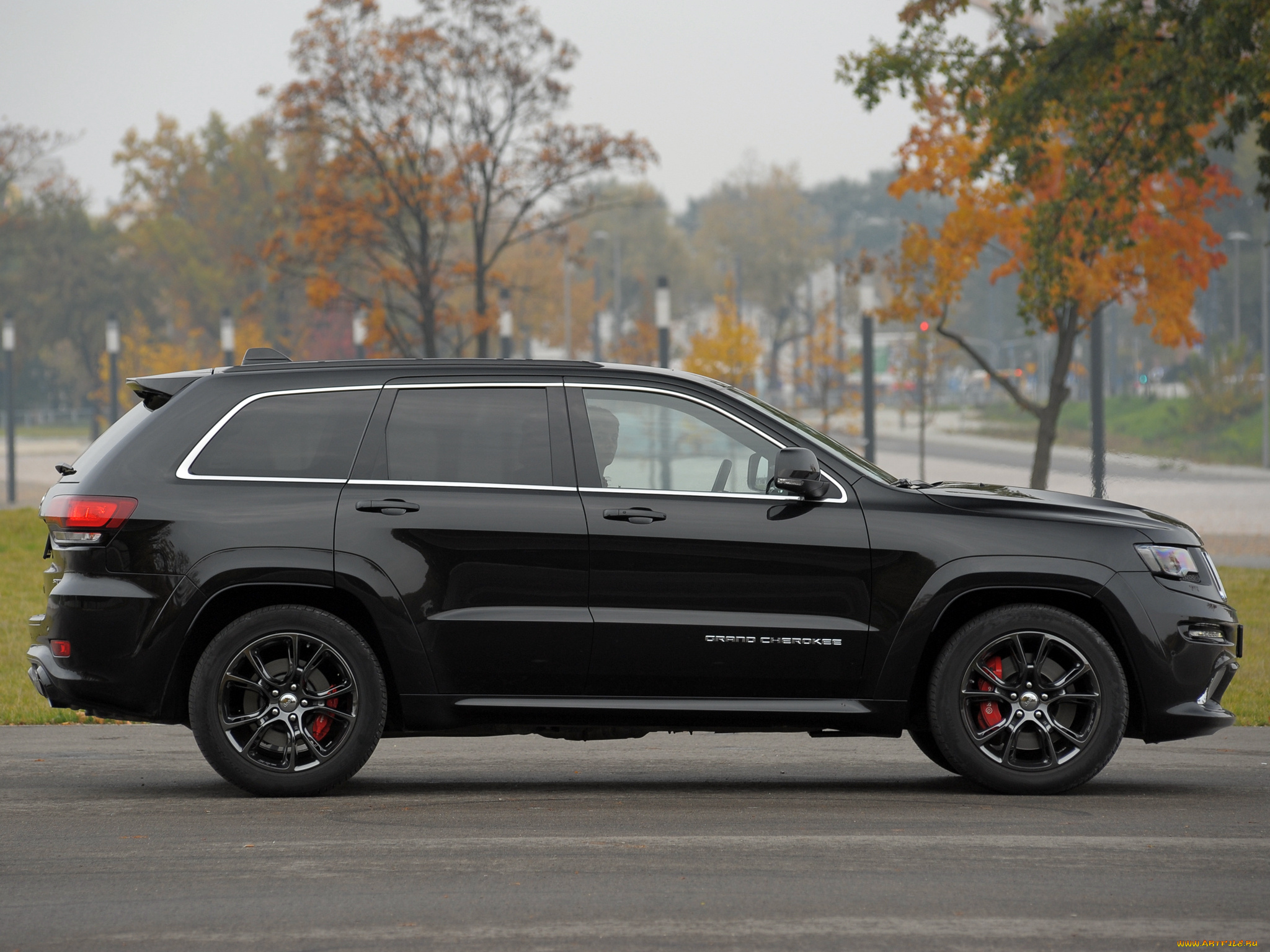 автомобили, jeep, srt, cherokee, темный, eu-spec, grand