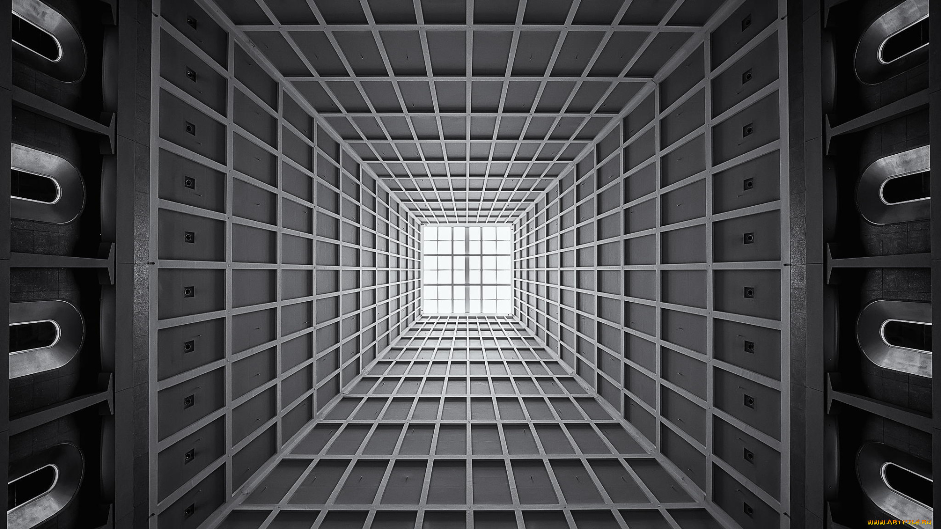 3д, графика, абстракция, , abstract, dean, mullin, hypnotic, ceiling, shanghai