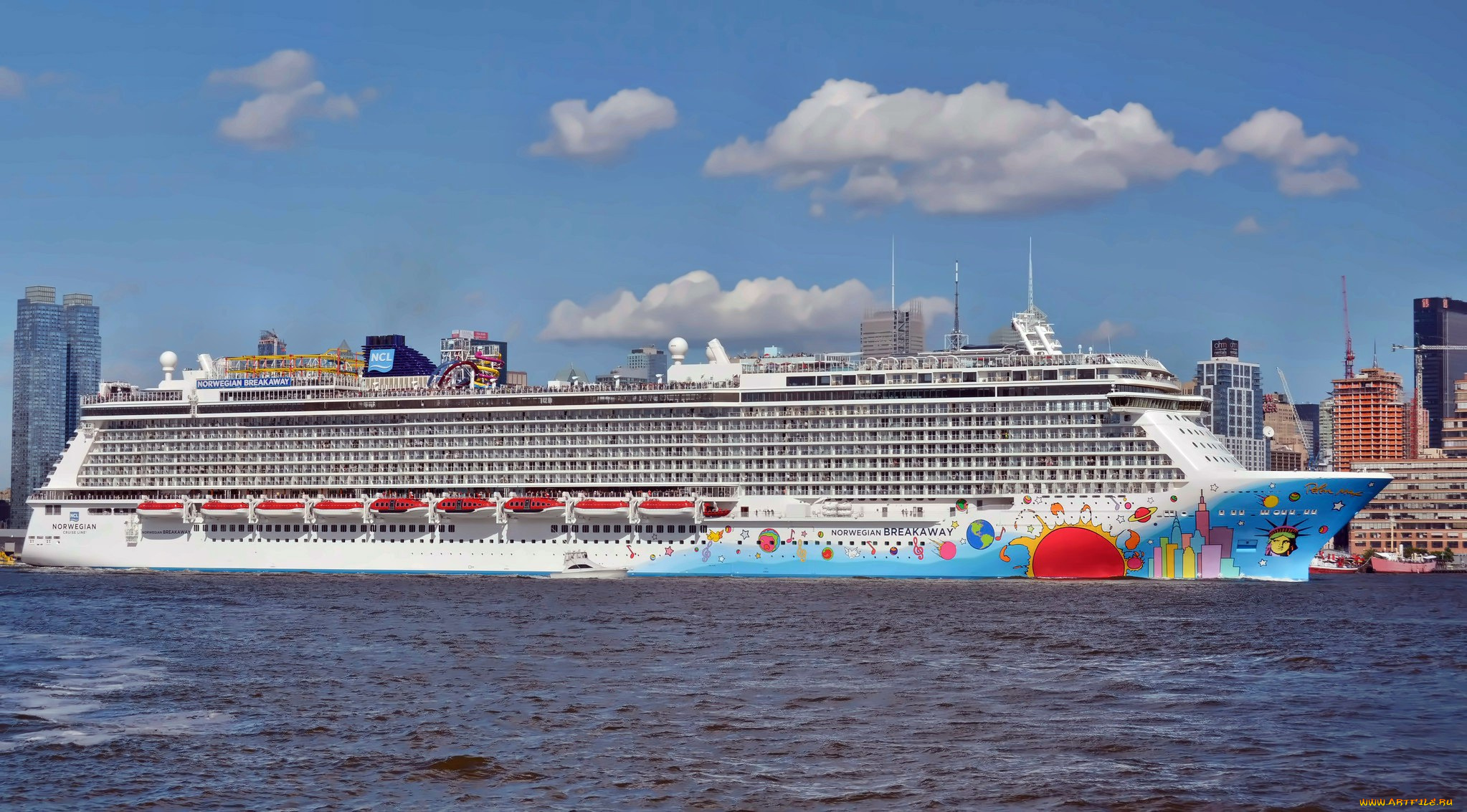 norwegian, breakaway, корабли, лайнеры, круизный, лайнер