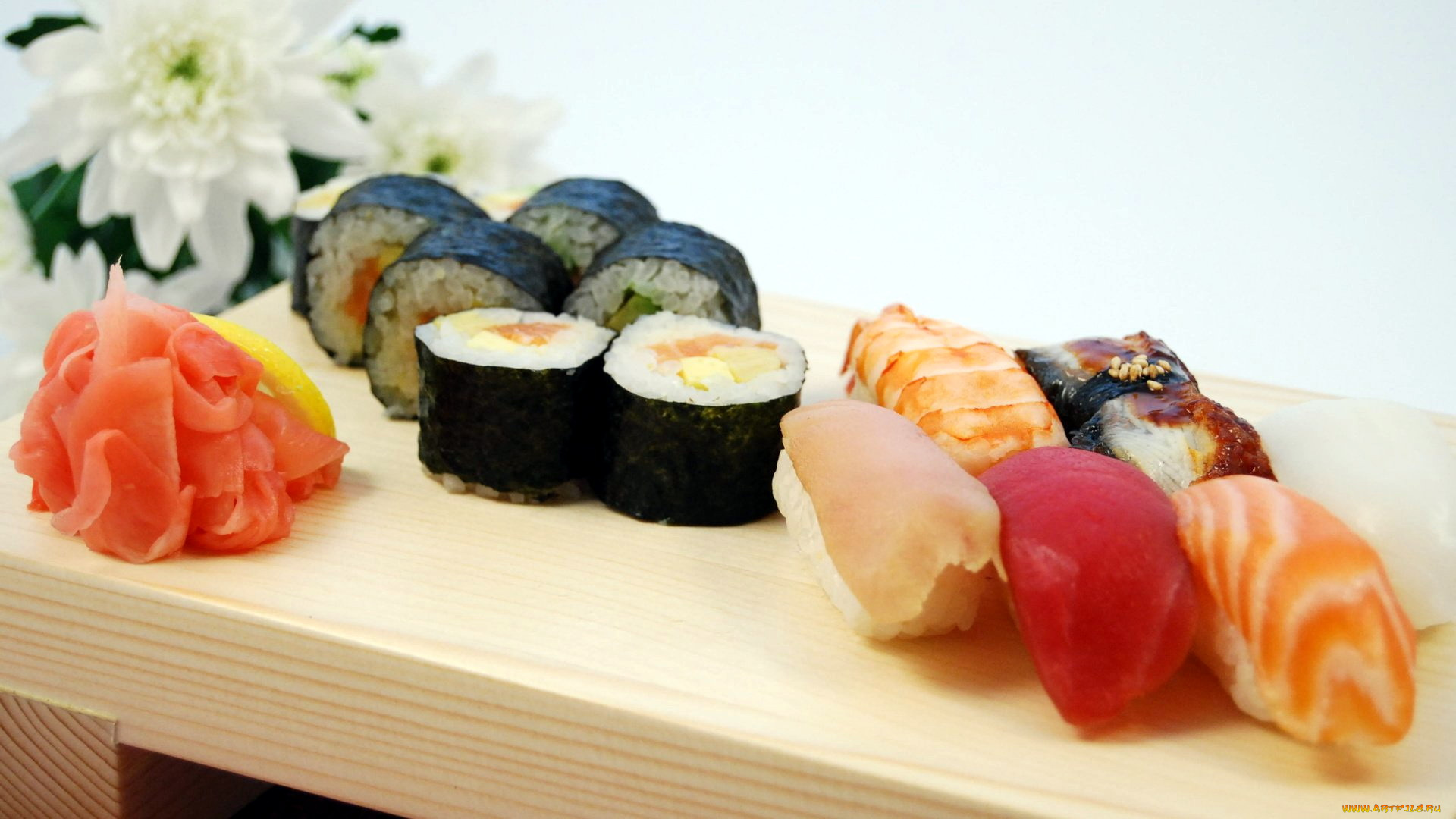 еда, рыба, , морепродукты, , суши, , роллы, японская, кухня, имбирь, суши, роллы
