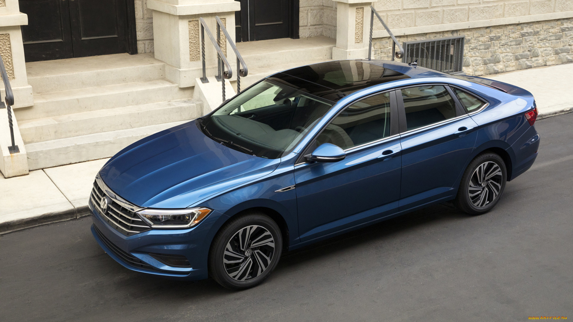 volkswagen, jetta, 2019, автомобили, volkswagen, blue, jetta, 2019