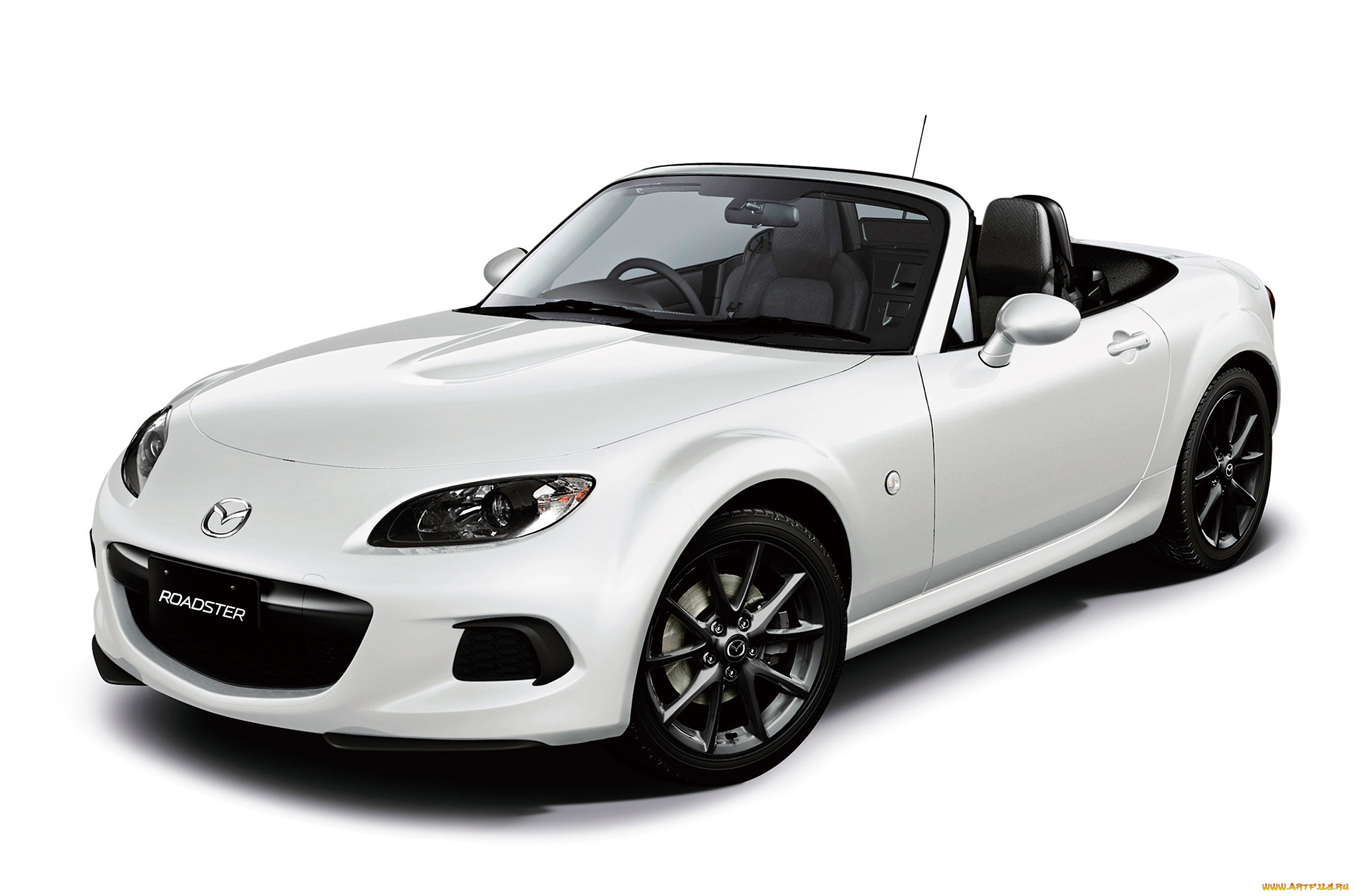 mazda, roadster, 2012, автомобили, mazda, белый, roadster, 2012