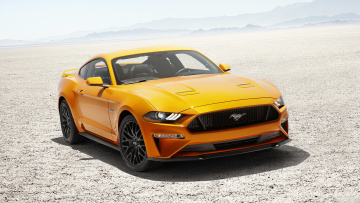 обоя ford mustang v8-gt with performance package 2018, автомобили, ford, mustang, v8-gt, with, performance, package, 2018