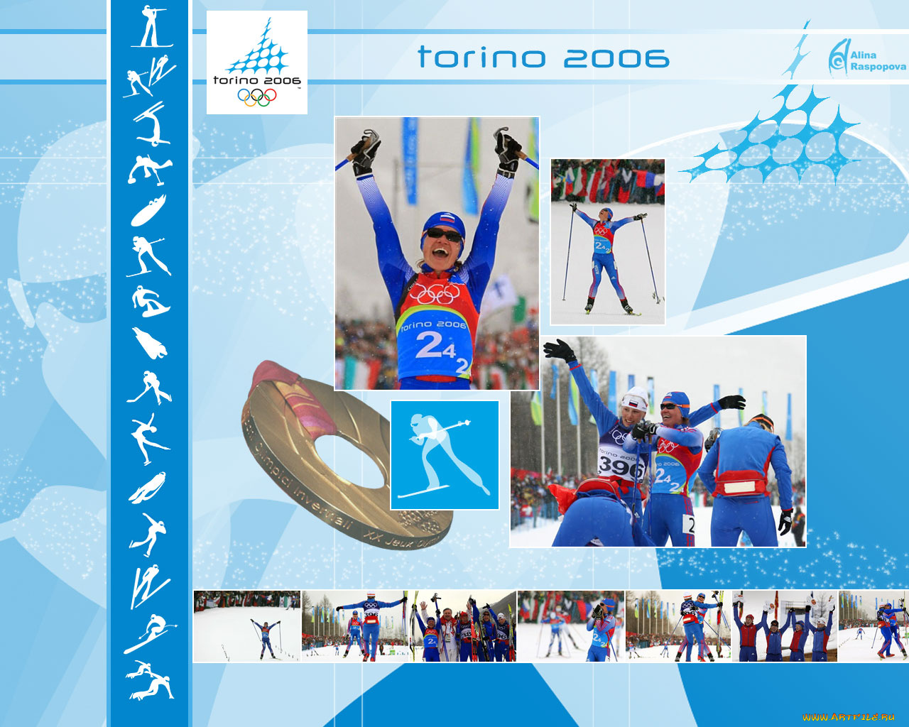 олимпиада, 2006, лыжные, гонки, эстафета, 4х5, спорт, лыжный