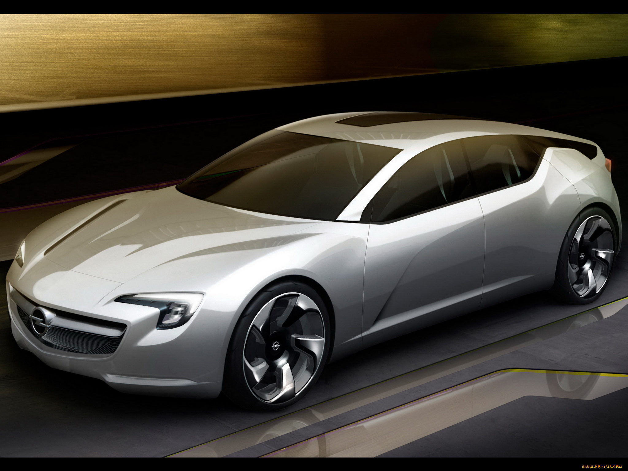 opel, flextreme, gt, concept, автомобили