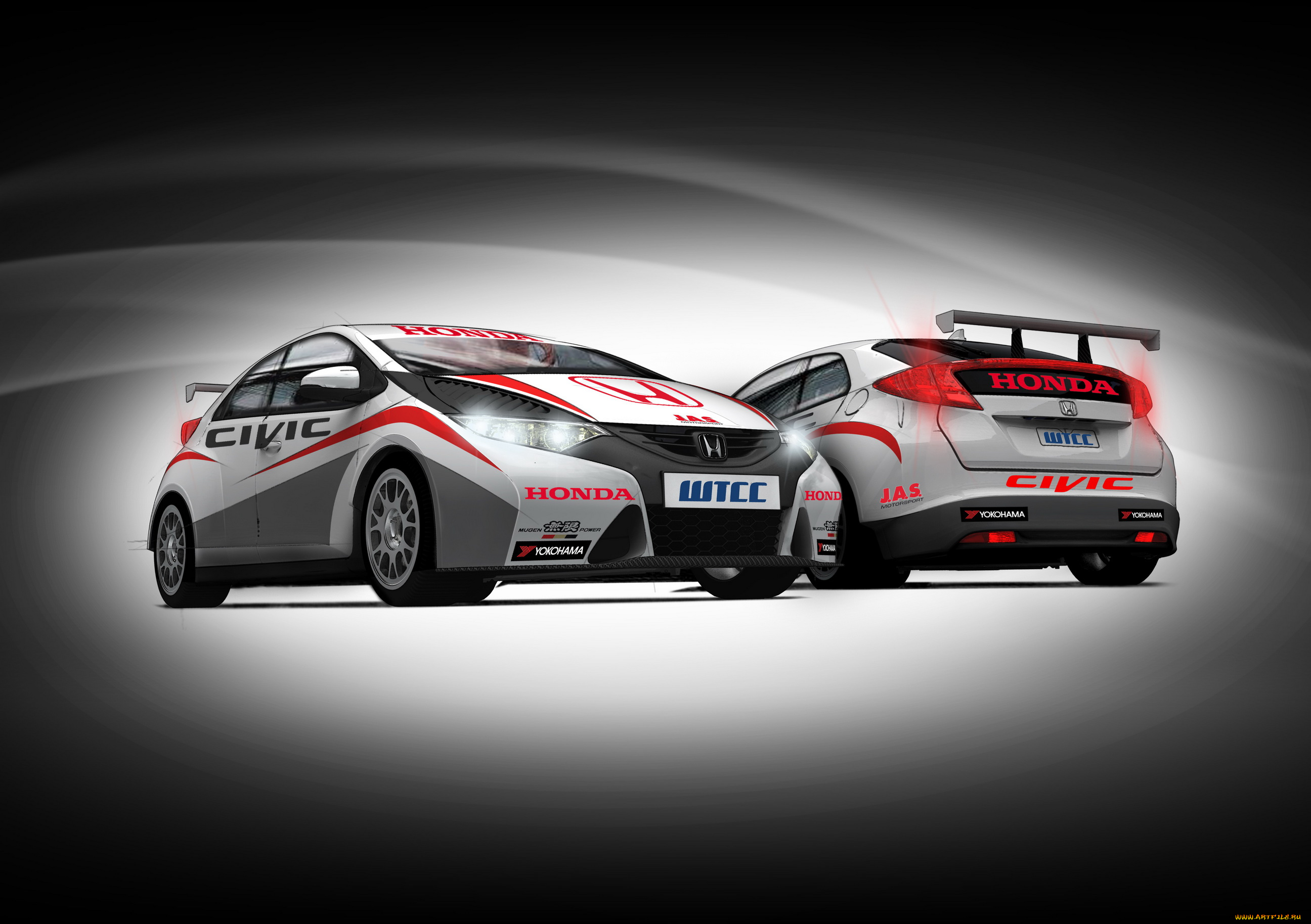 2012, honda, civic, wtcc, автомобили