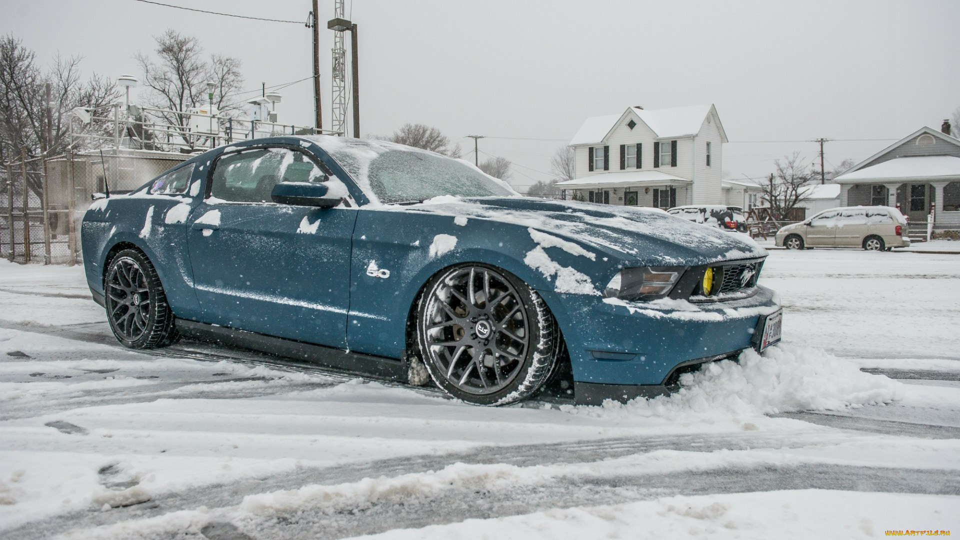 автомобили, выставки, и, уличные, фото, синий, gt, 5, mustang, ford