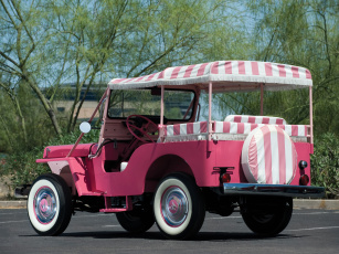 обоя willys jeep surrey 1959, автомобили, willys, jeep, surrey, 1959