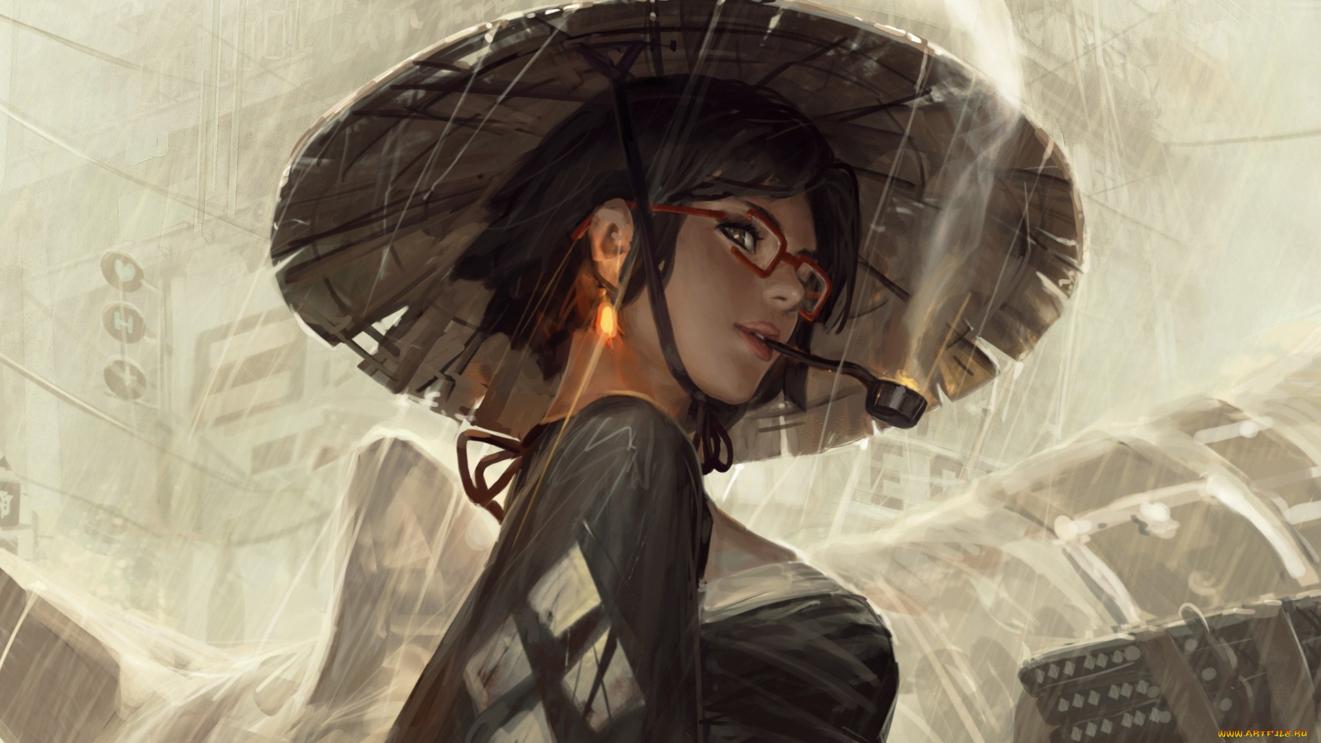 guweiz, фэнтези, девушки, девушка