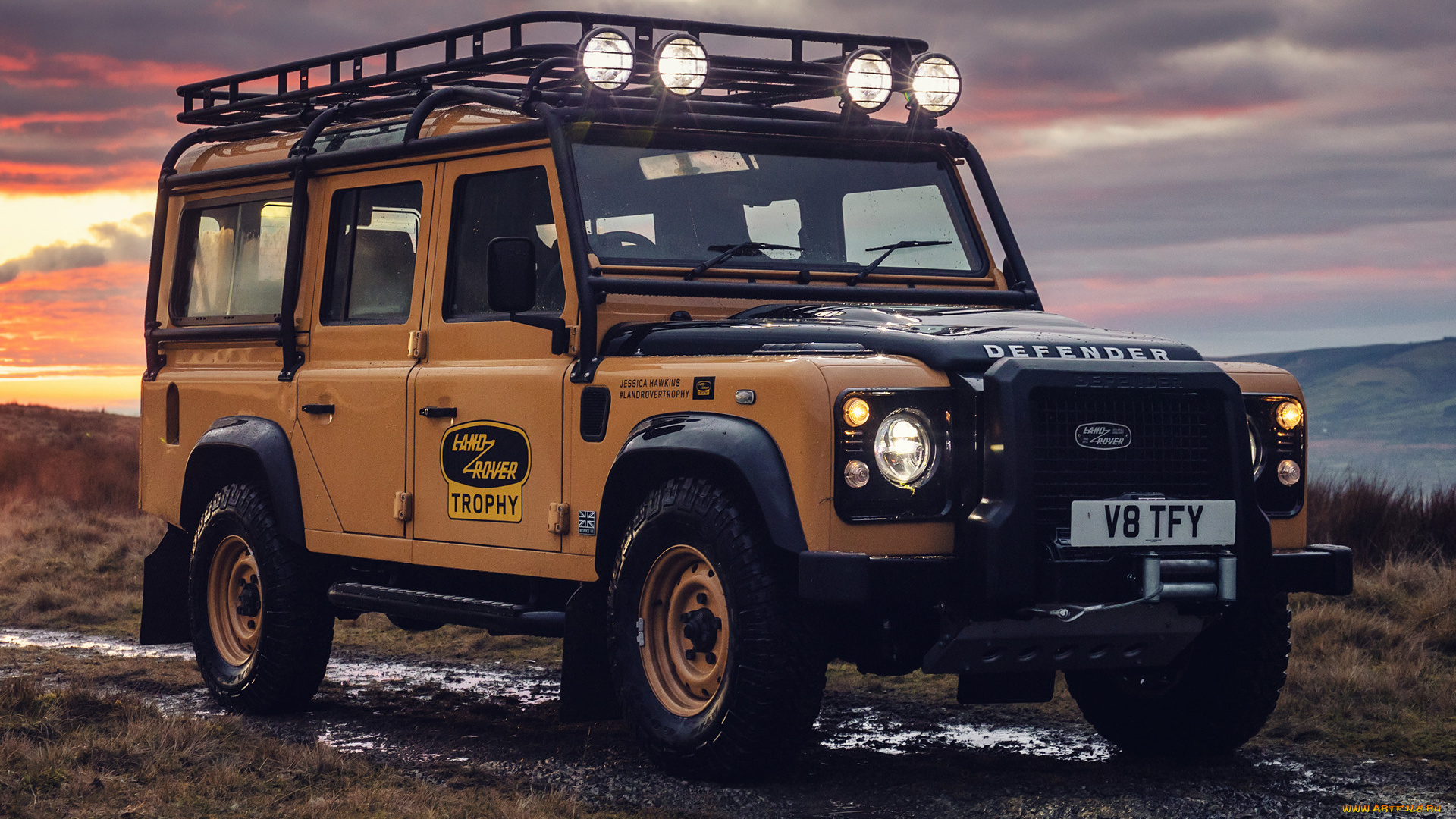 land, rover, defender, works, v8, trophy, , uk, , 2021, автомобили, land-rover, land, rover, defender, works, v8, trophy, 2021