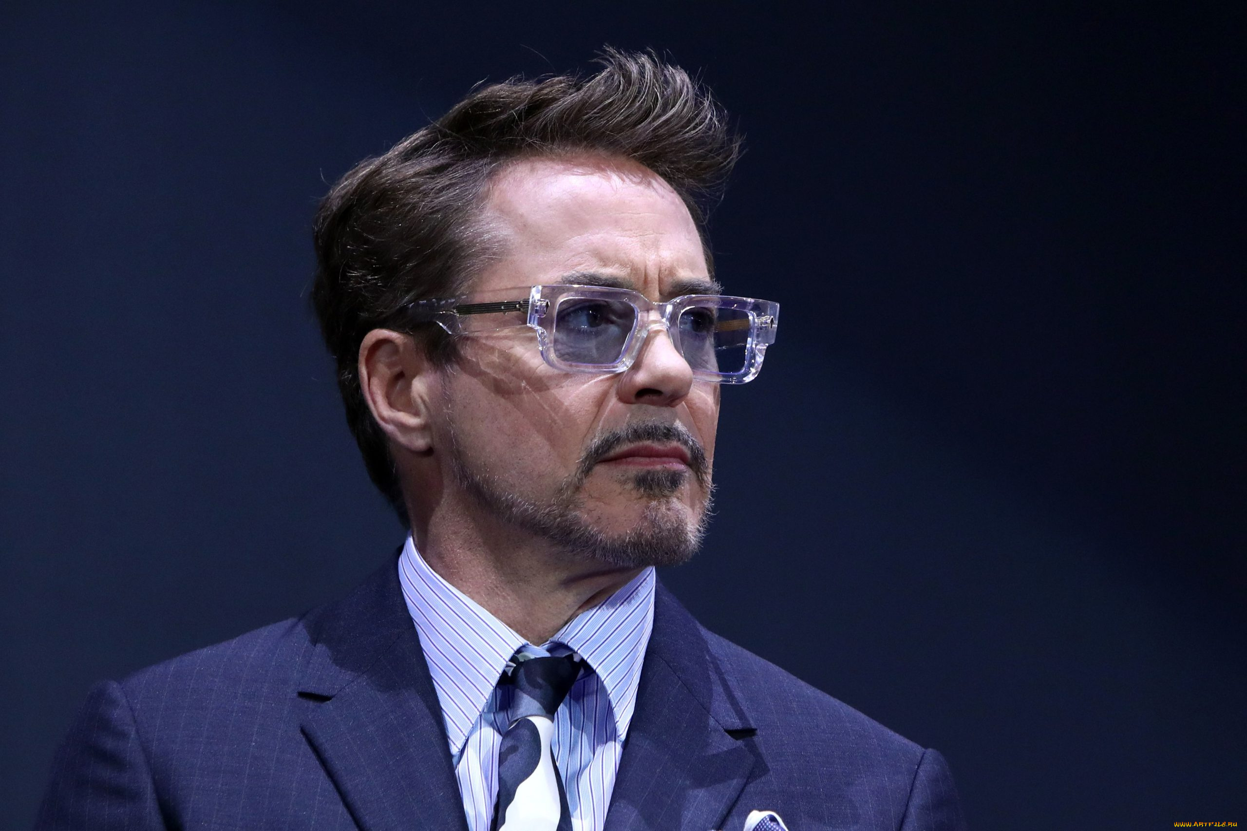 мужчины, robert, downey, jr, актер, очки, костюм