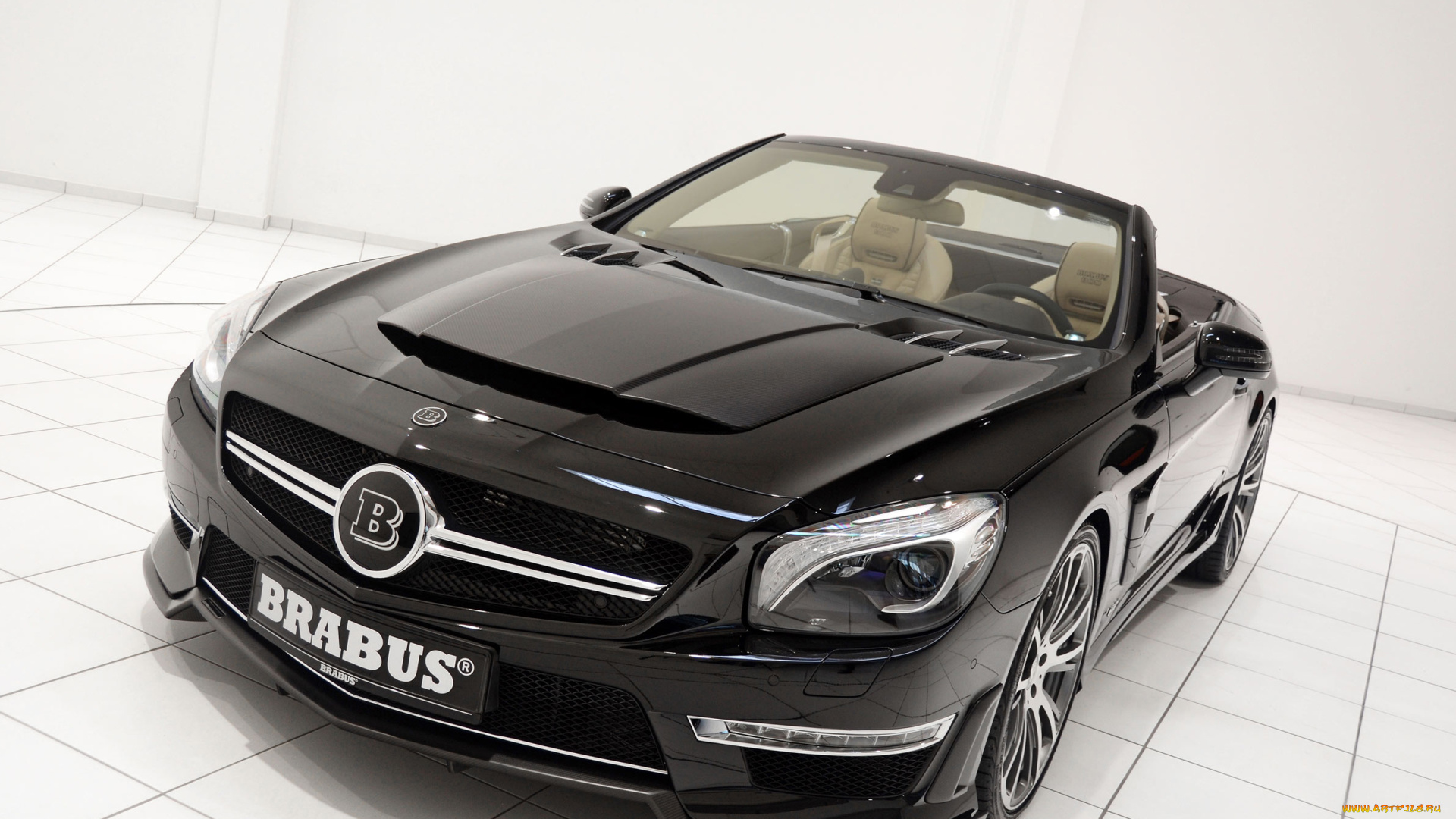 автомобили, brabus, modified, version, 800, sports, car, sl65, amg, benz, the