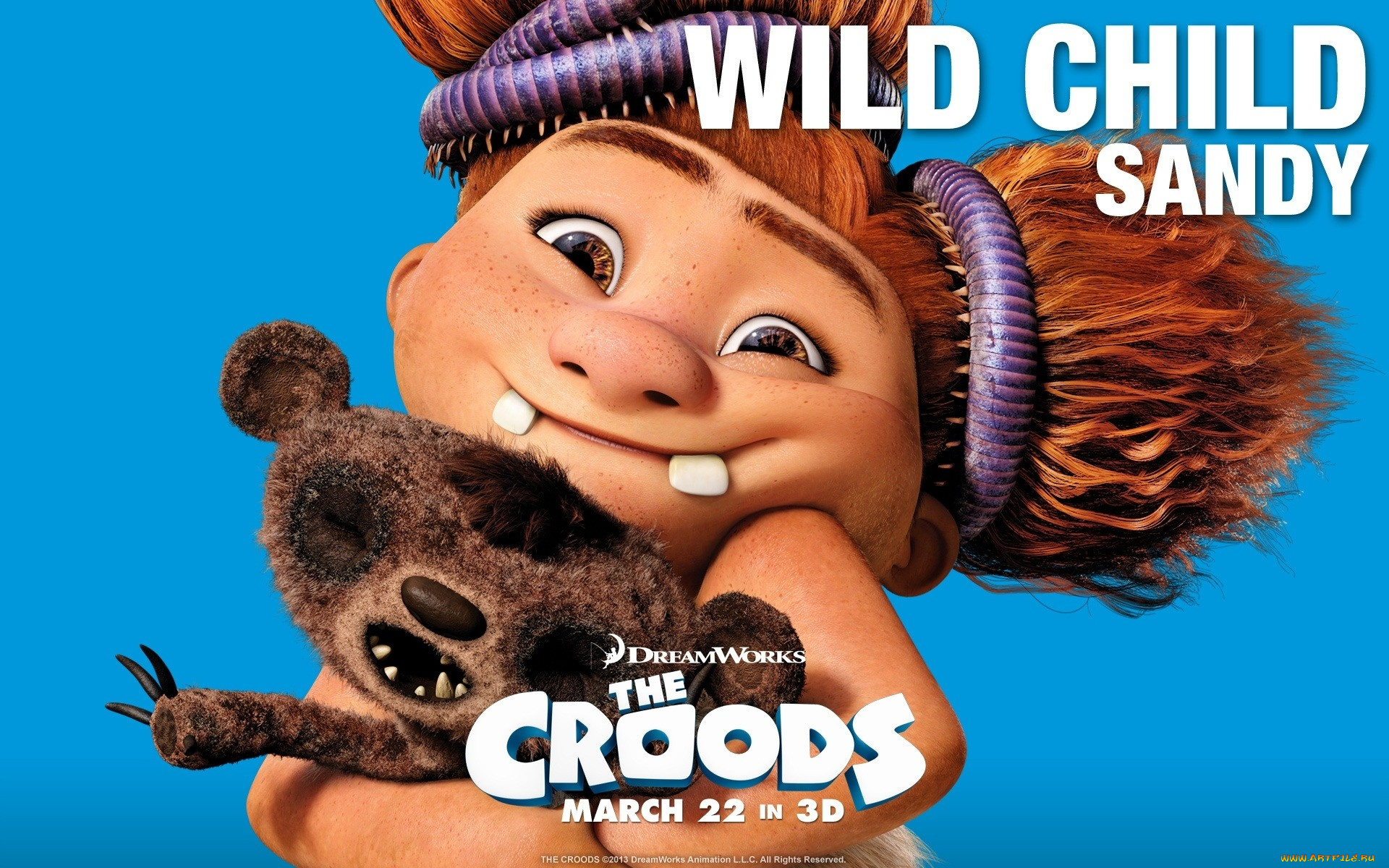 the, croods, мультфильмы, семейка, крудс