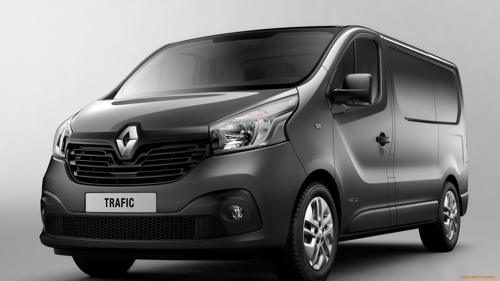 автомобили, renault, темный, 2014г, van, trafic