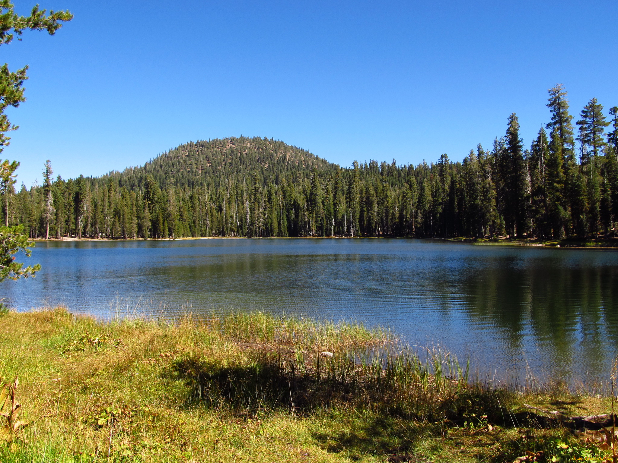 lassen, volcanic, national, park, сша, природа, реки, озера, парк, сша, park, volcanic, lassen, лес, озеро